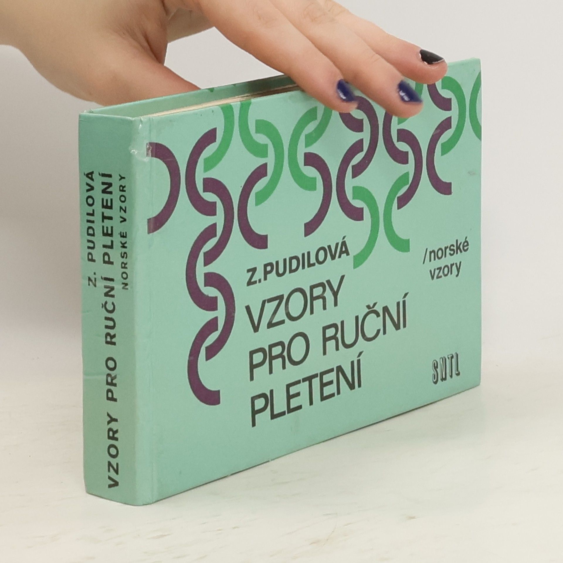 Pudilová Zdenka Vzory pro ruční pletení. Norské vzory