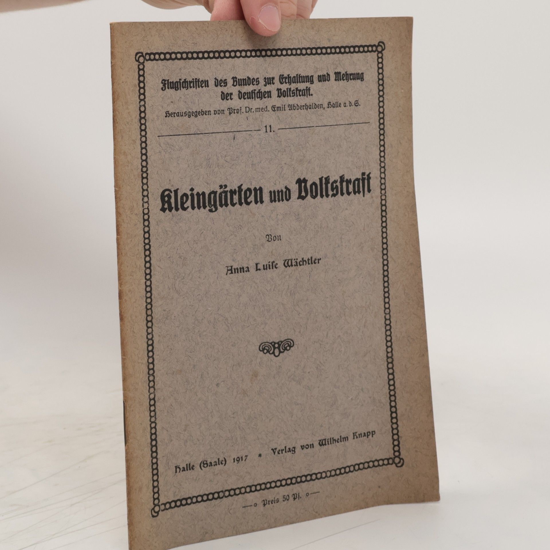 Anna Luife Wächtler Kleingärten und Volfstraff