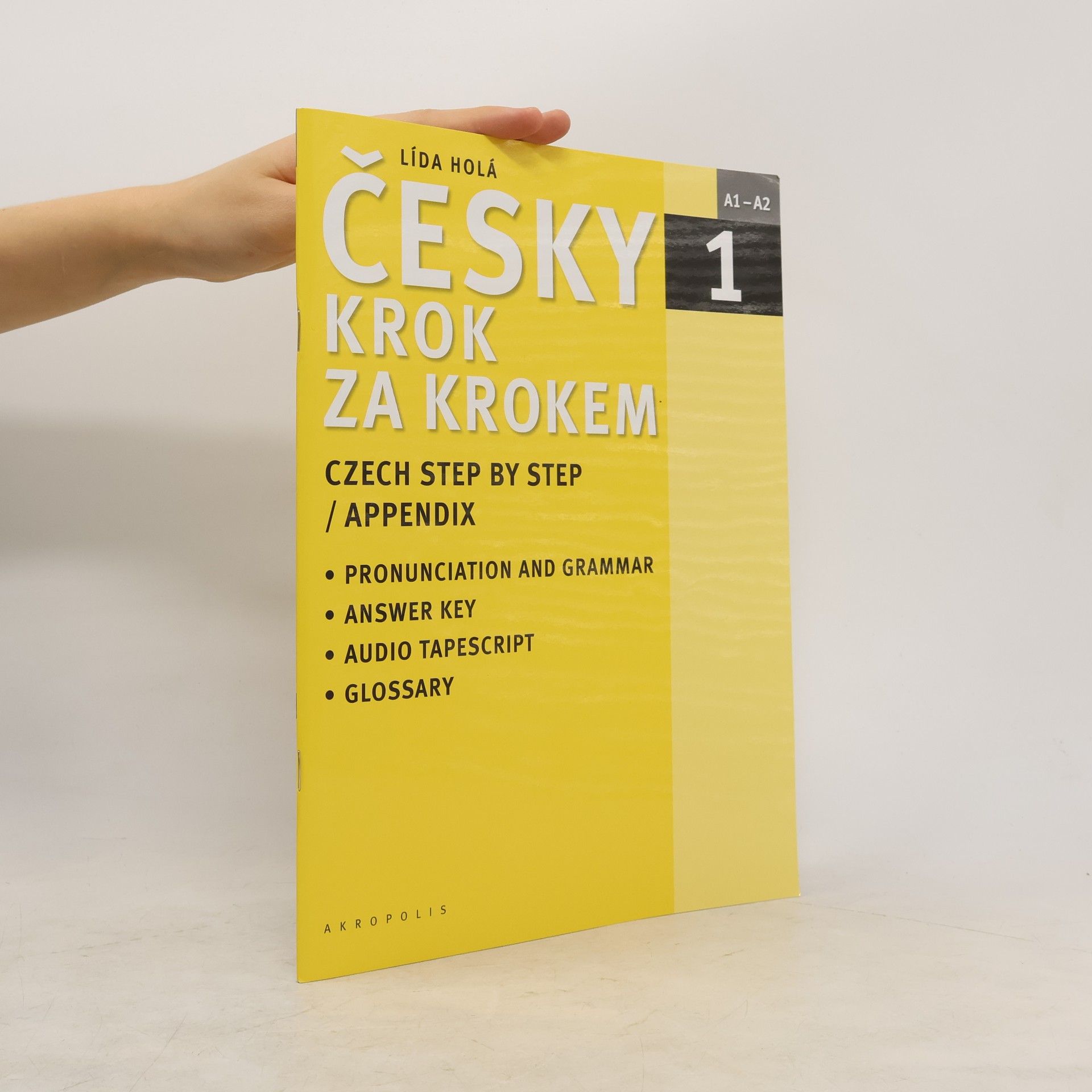 Lída Holá Česky krok za krokem 1. A1-A2 příloha