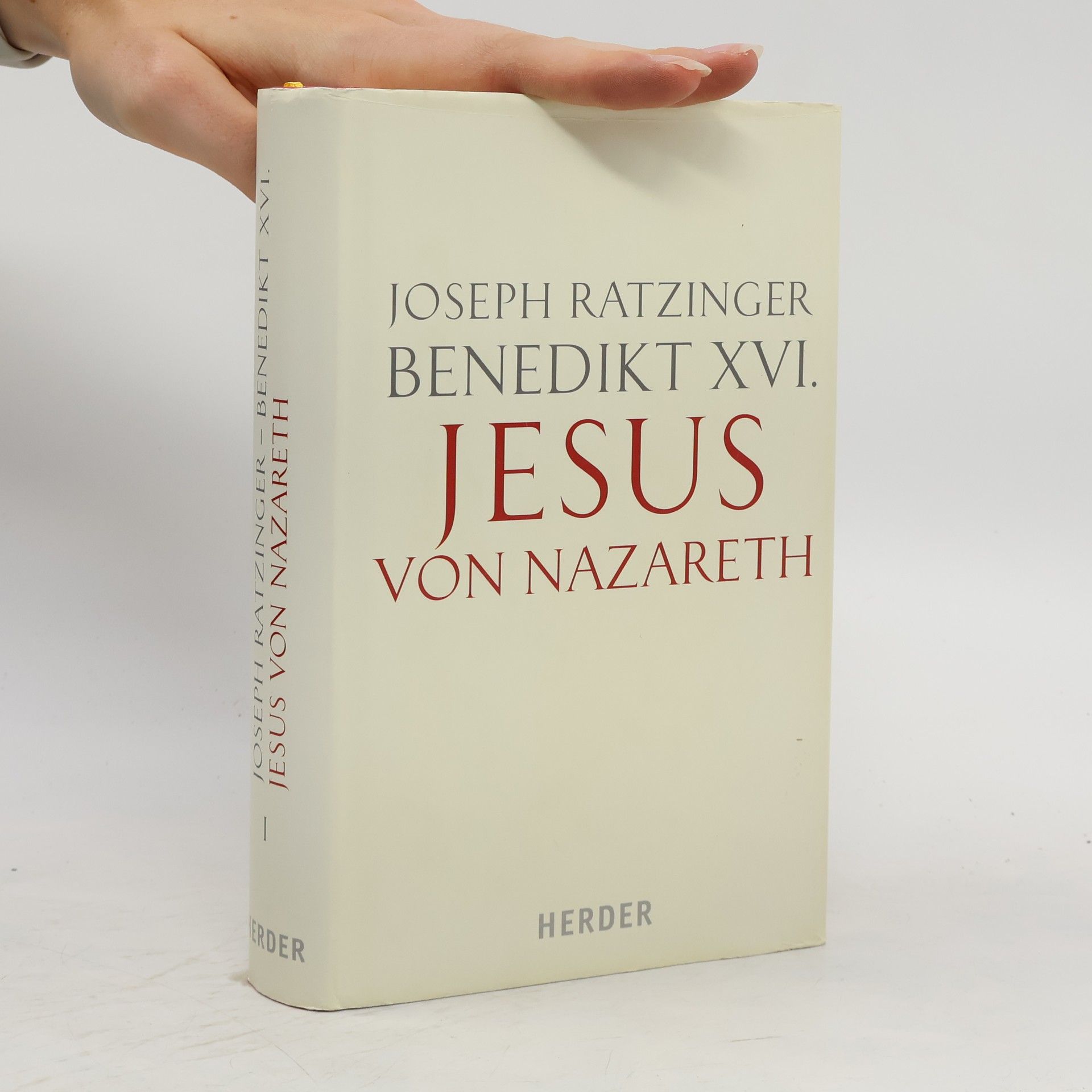 Benedikt XVI. Jesus von Nazareth. Erster Teil, Von der Taufe im Jordan bis zur Verklärung