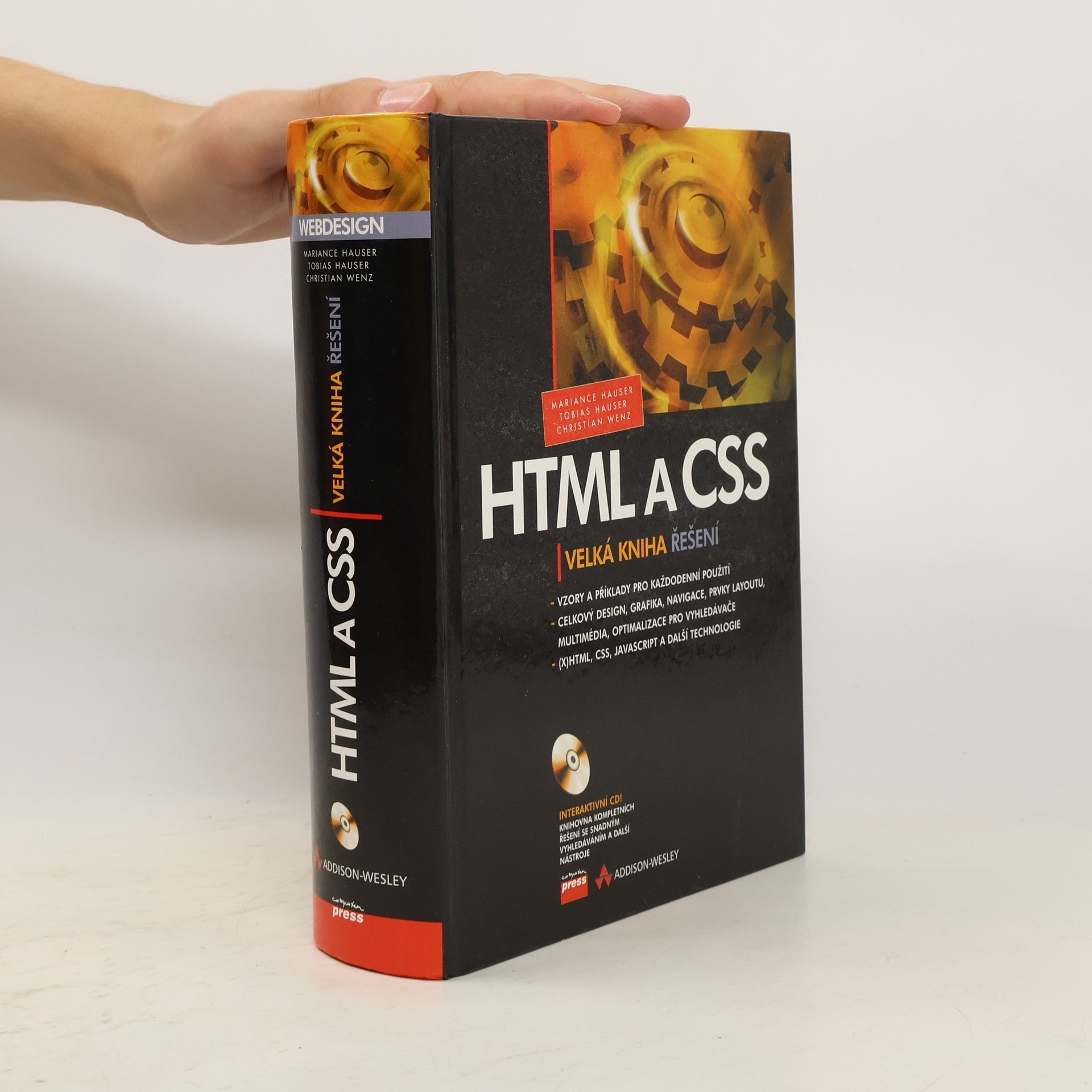 Marianne Hauser HTML a CSS : velká kniha řešení