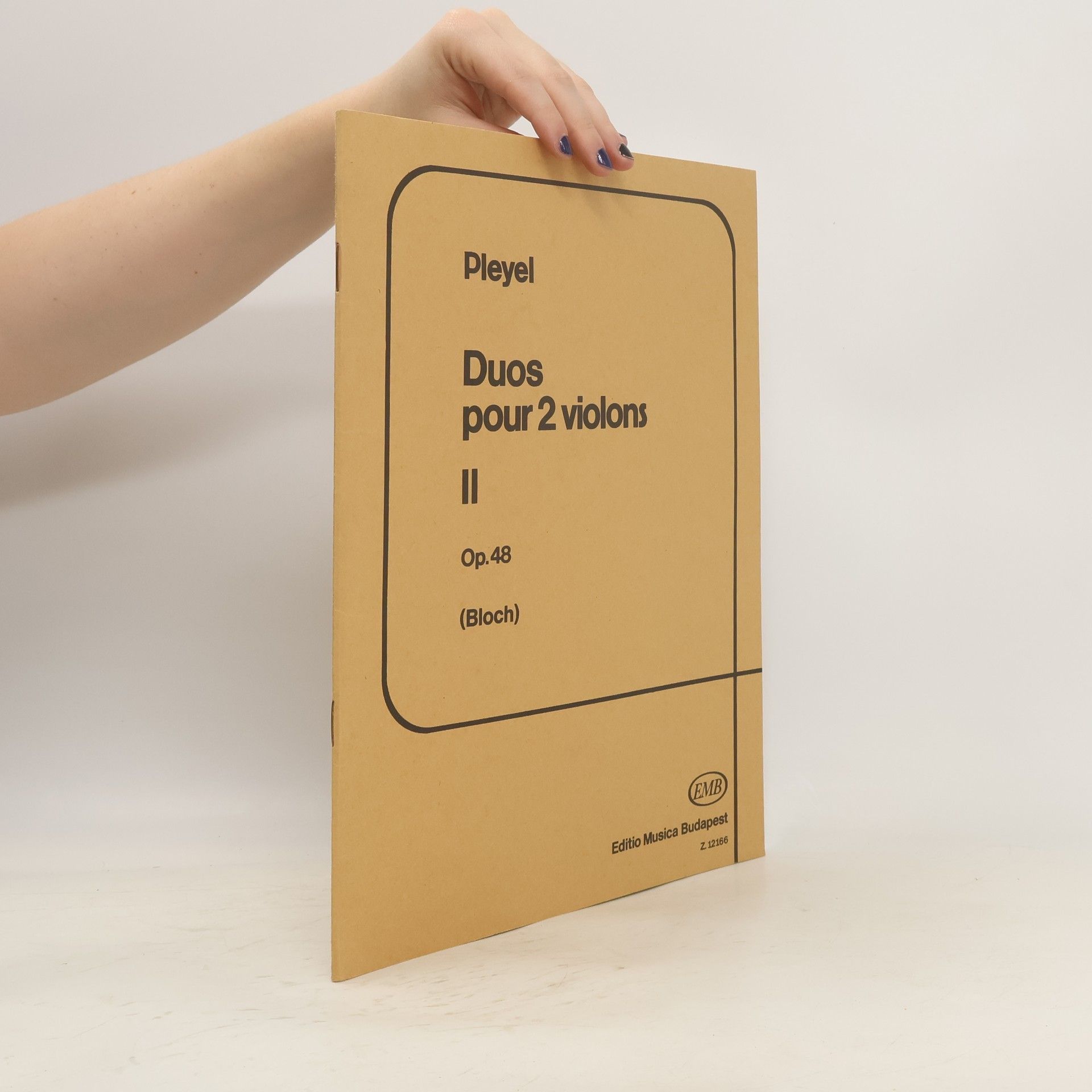 Ignaz Pleyel Duos pour 2 violons II. Op. 48