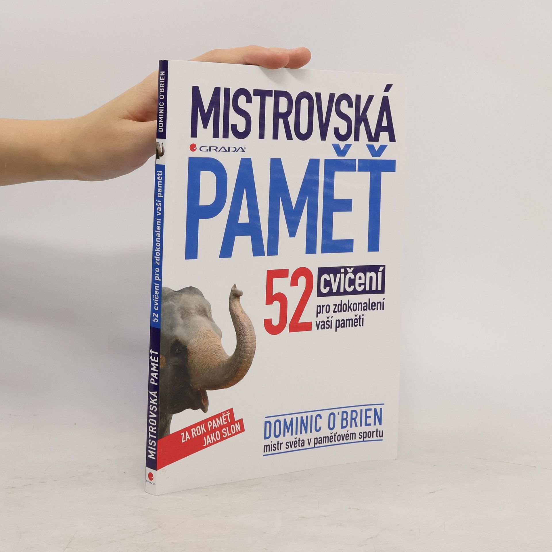 Dominic O. Brien Mistrovská paměť : 52 cvičení pro zdokonalení vaší paměti