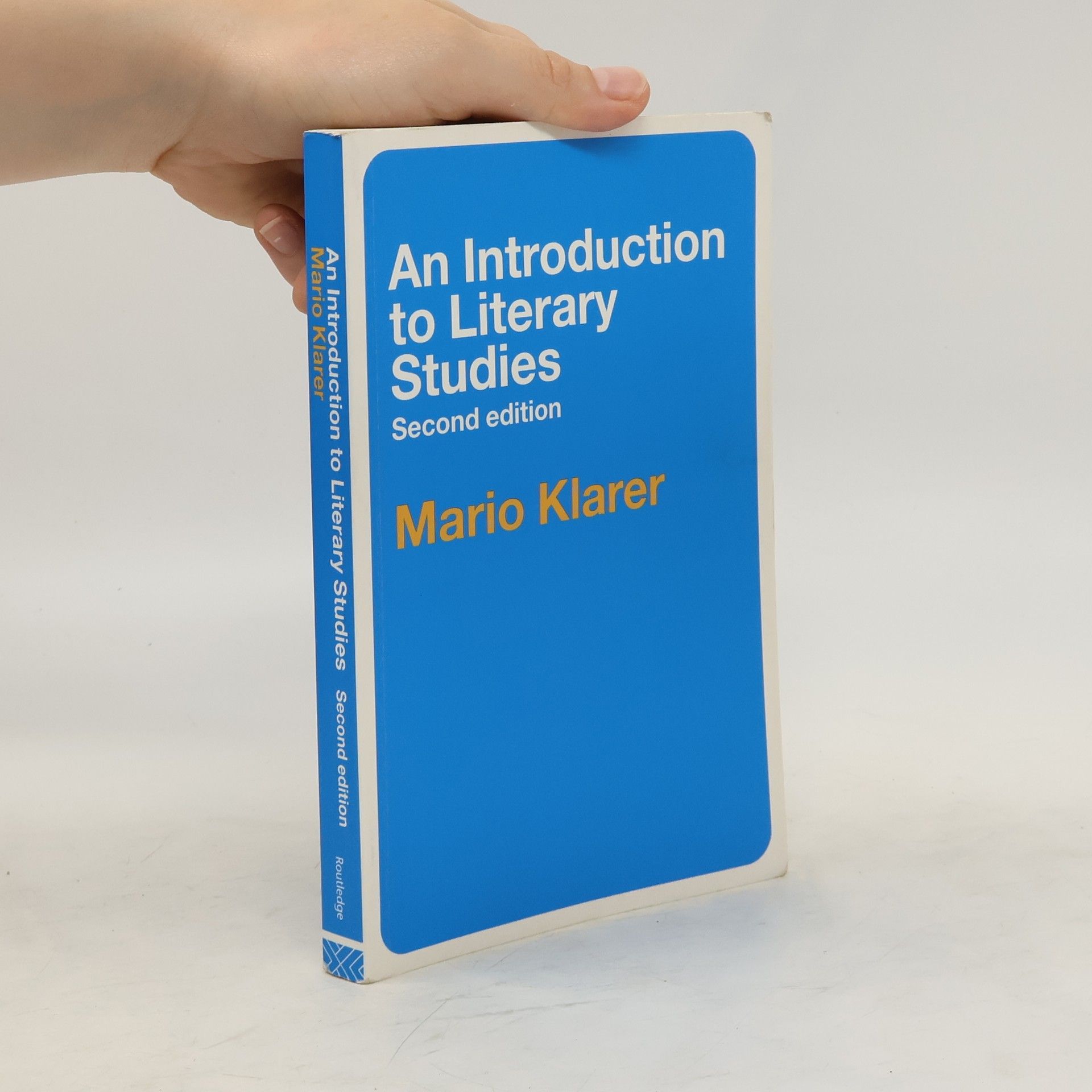 Mario Klarer An Introduction to Literary Studies