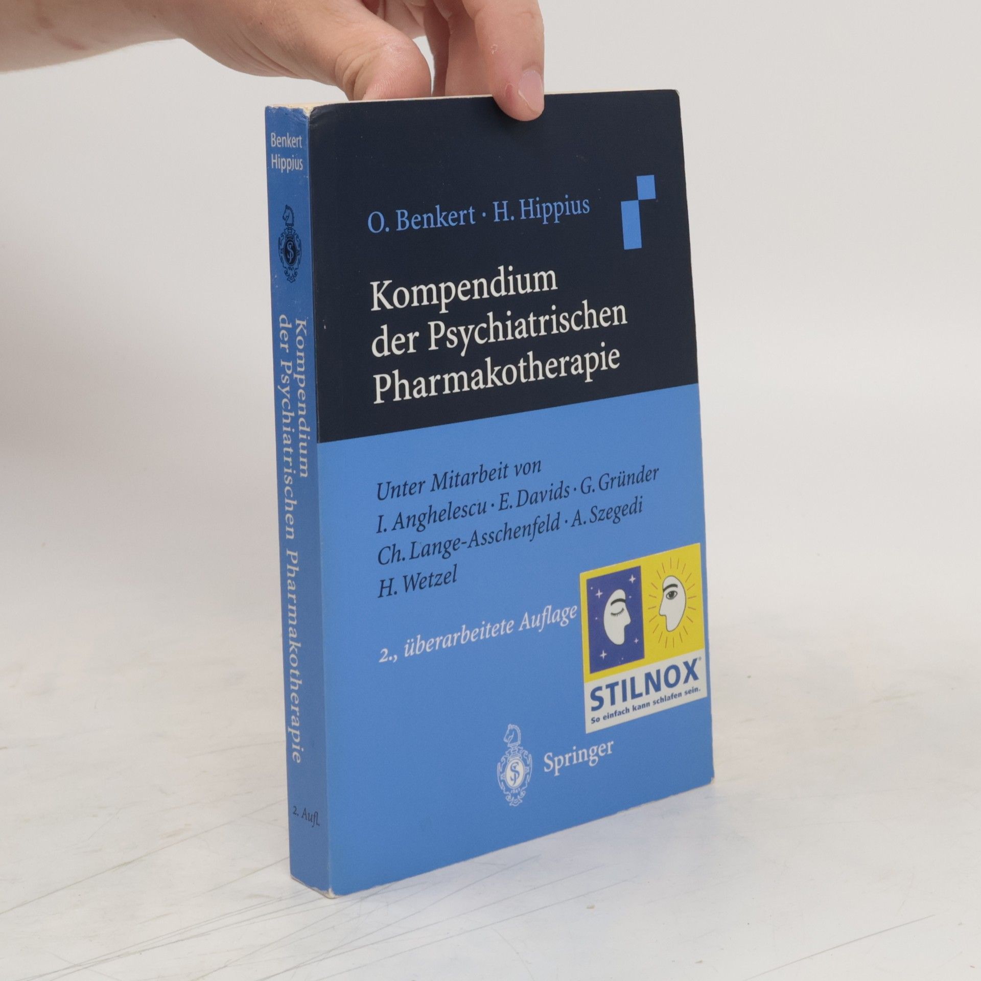 Otto Benkert Kompendium der psychiatrischen Pharmakotherapie