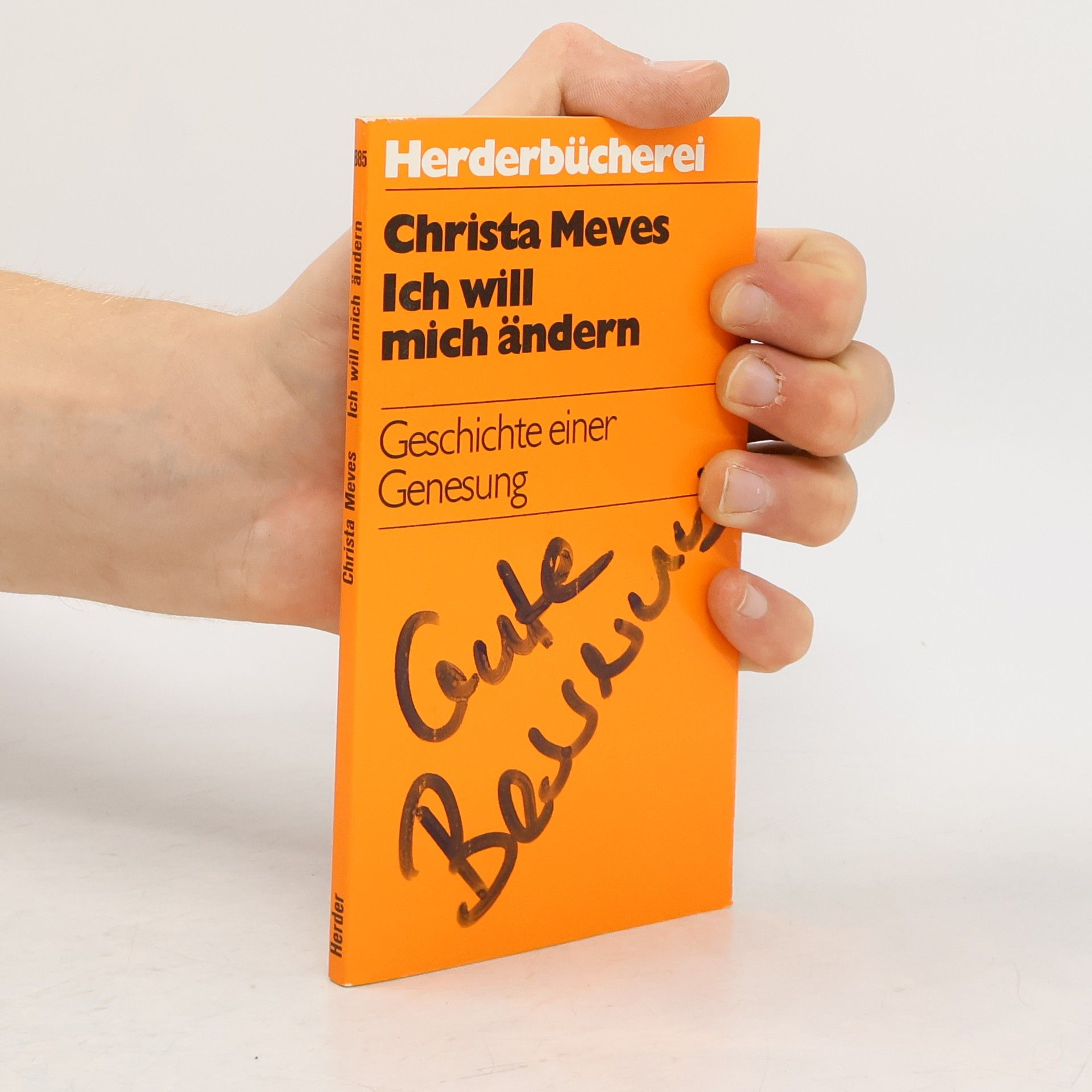 Christa Meves Ich will mich ändern