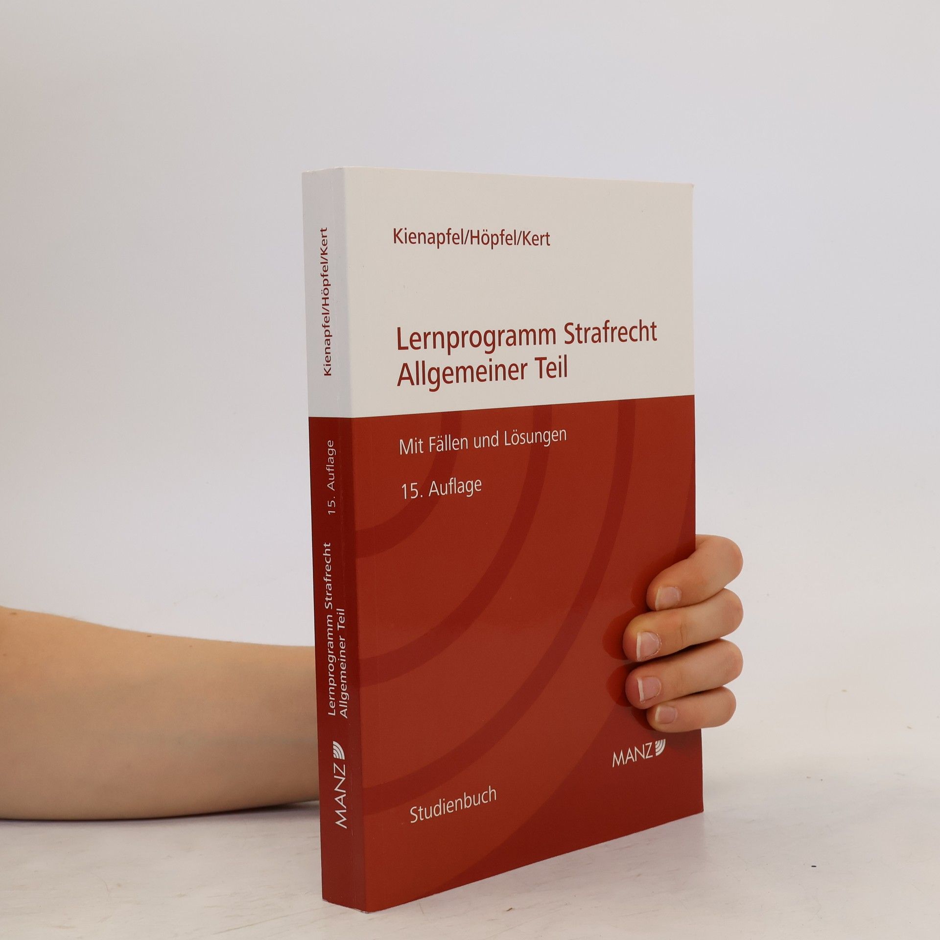 Diethelm Kienapfel Lernprogramm Strafrecht Allgemeiner Teil