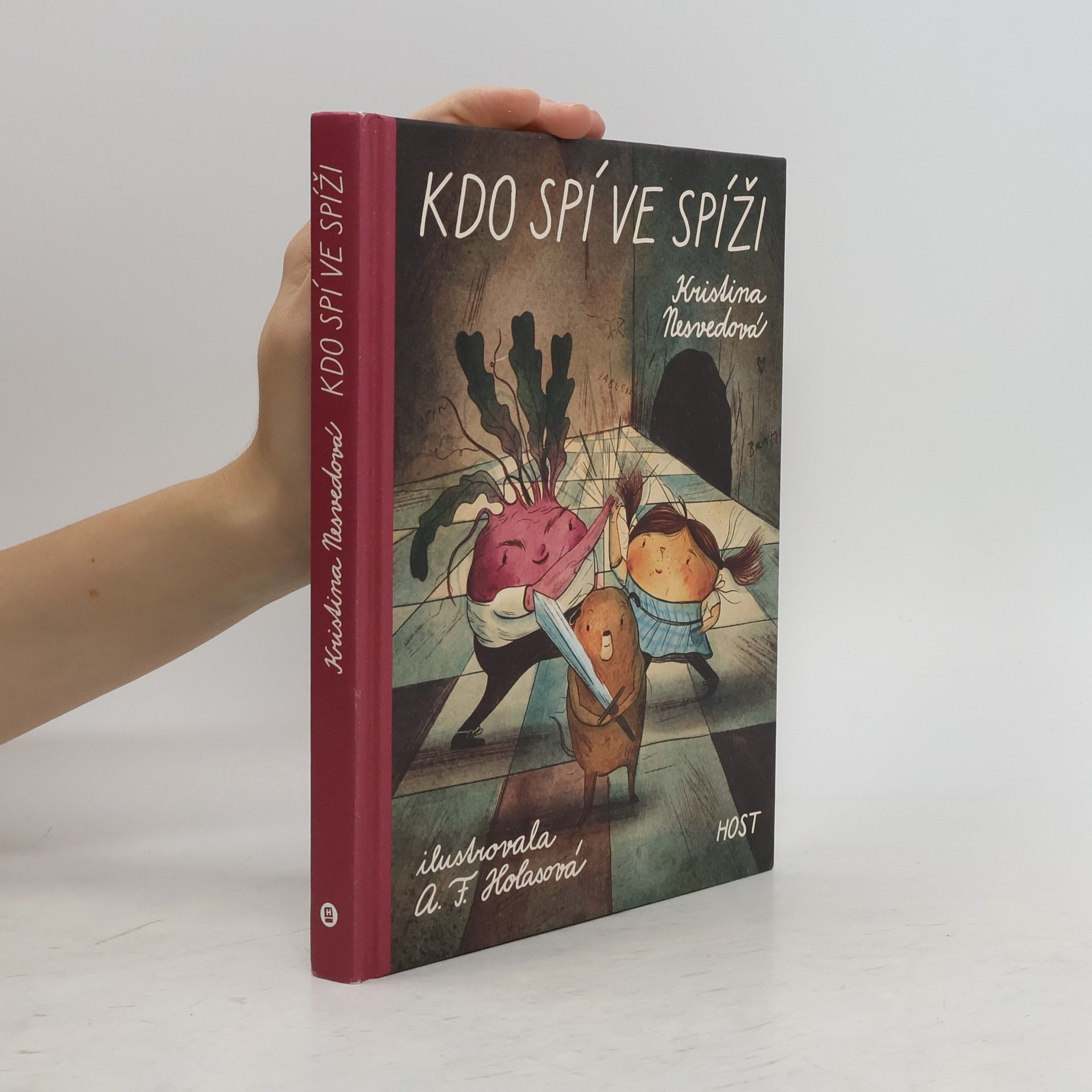 Aneta Františka Holasová Kdo spí ve spíži