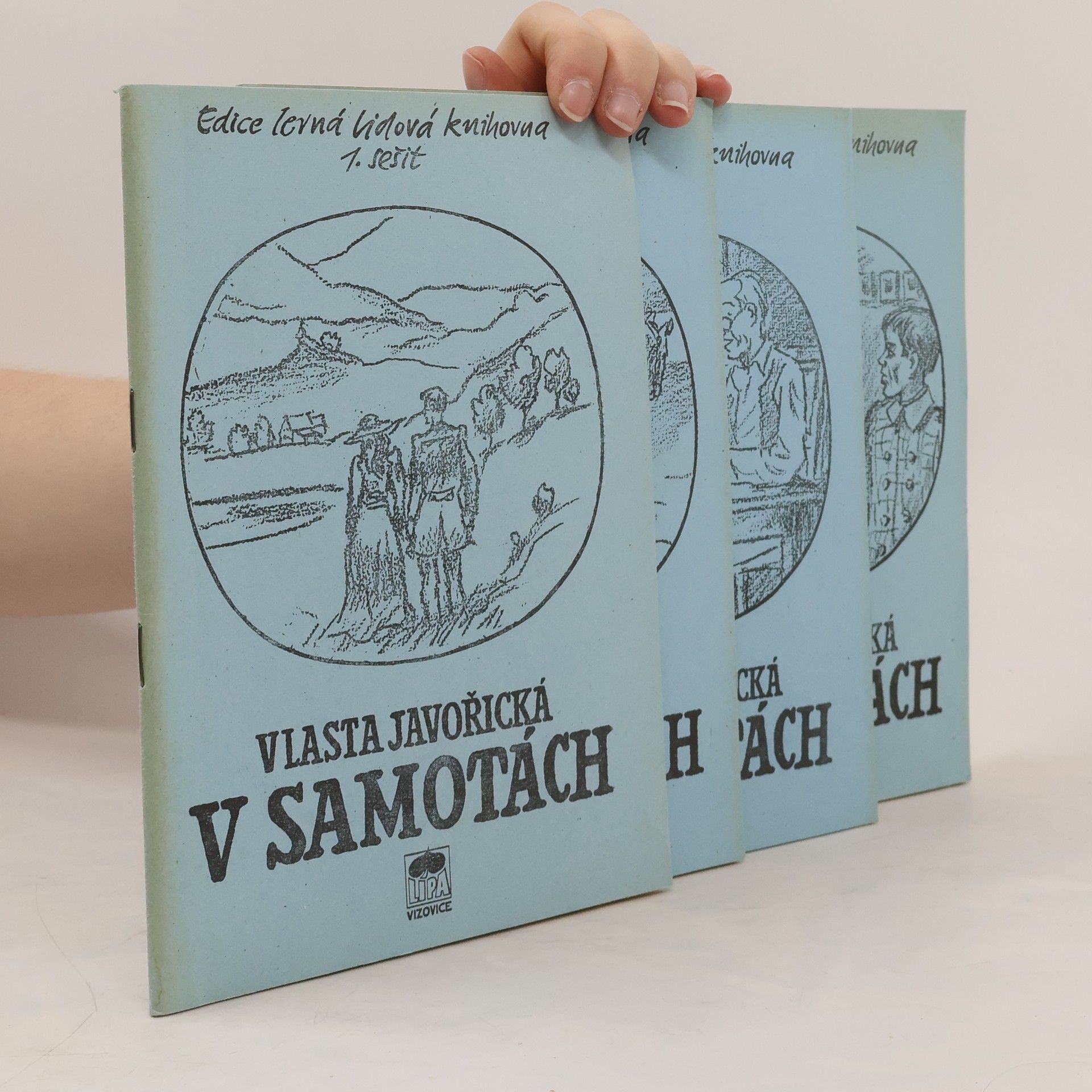 Vlasta Javořická V samotách. Sešit 1.-4.