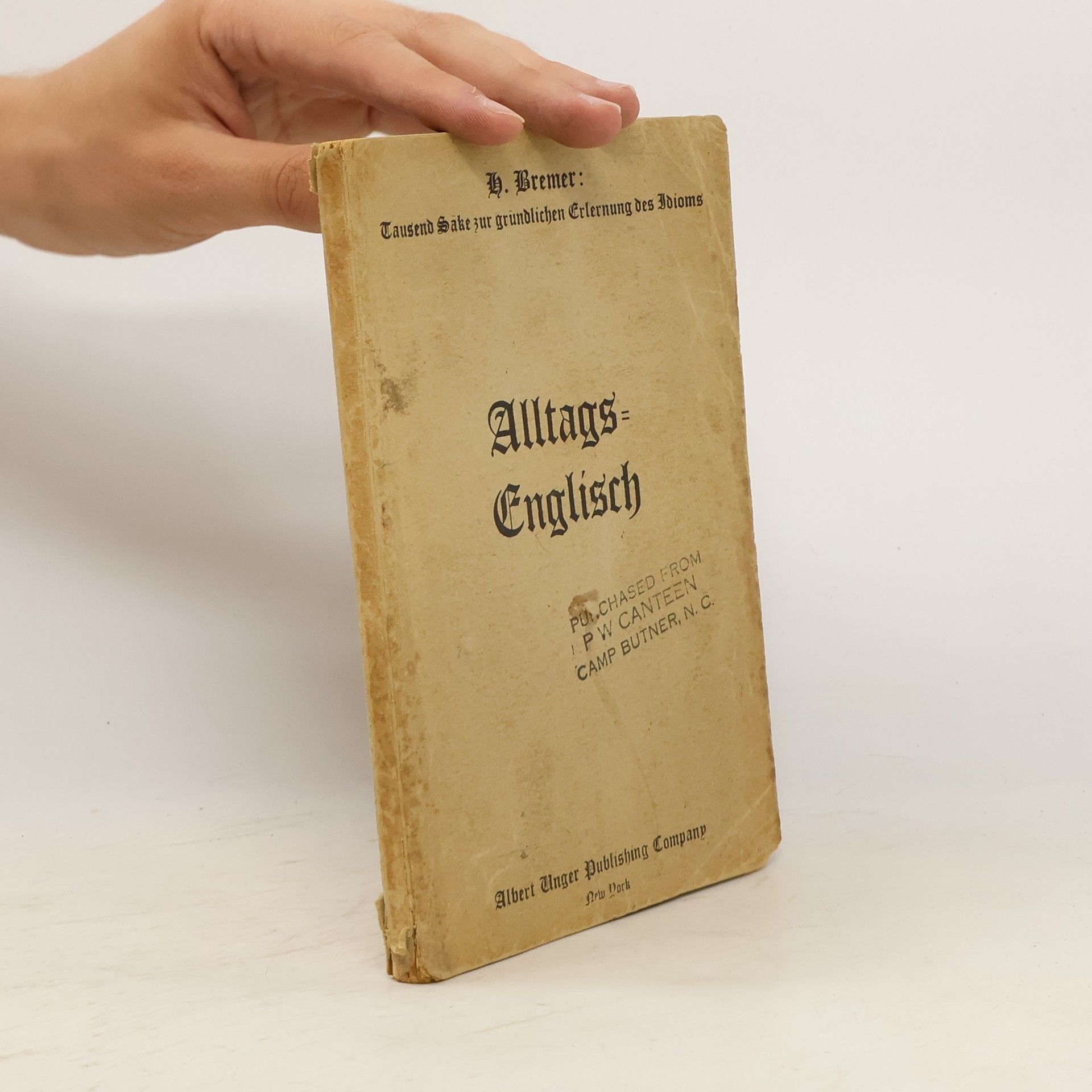 Heinrich Bremer Alltags Englisch