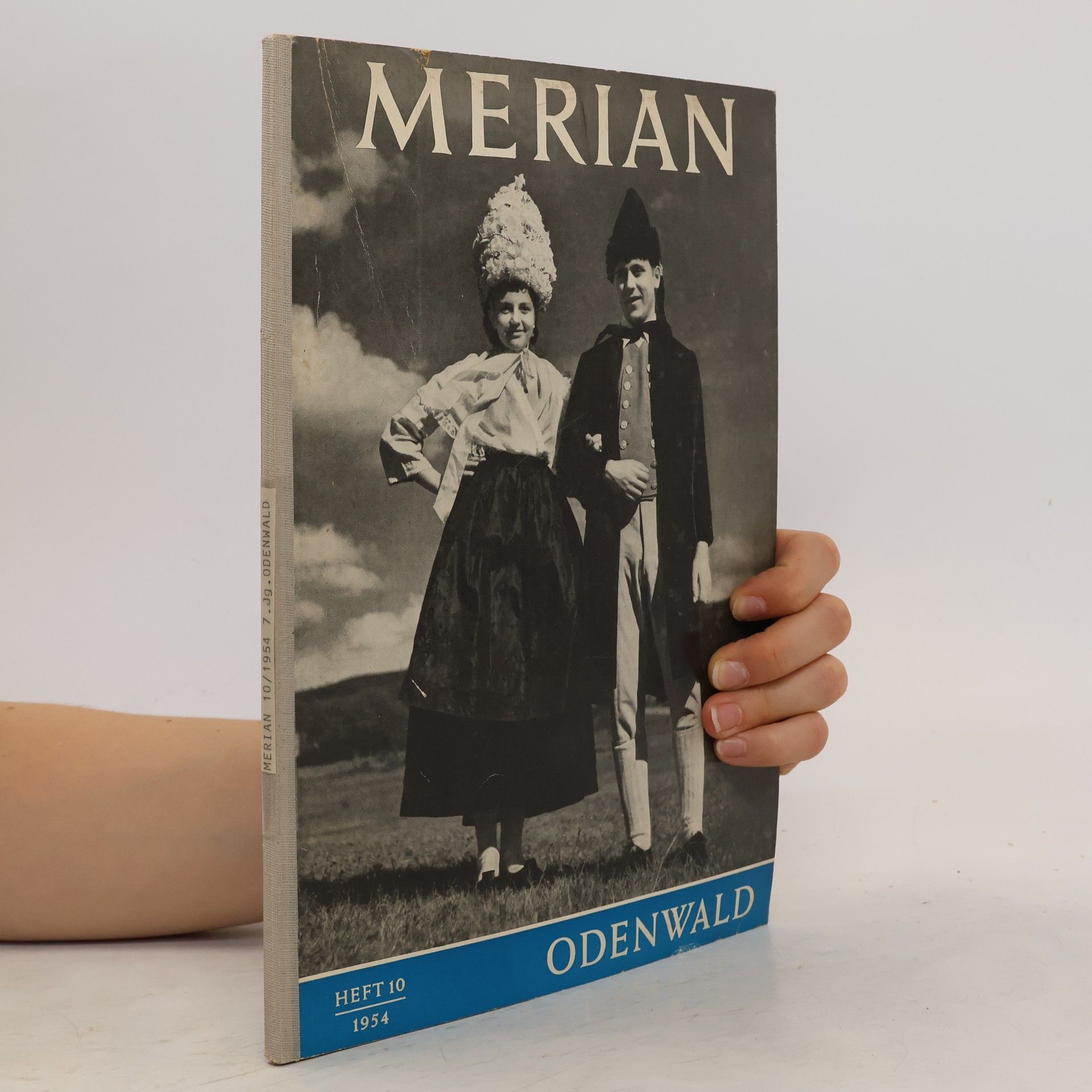 Various authors Merian. Odenwald. Heft 10/1954