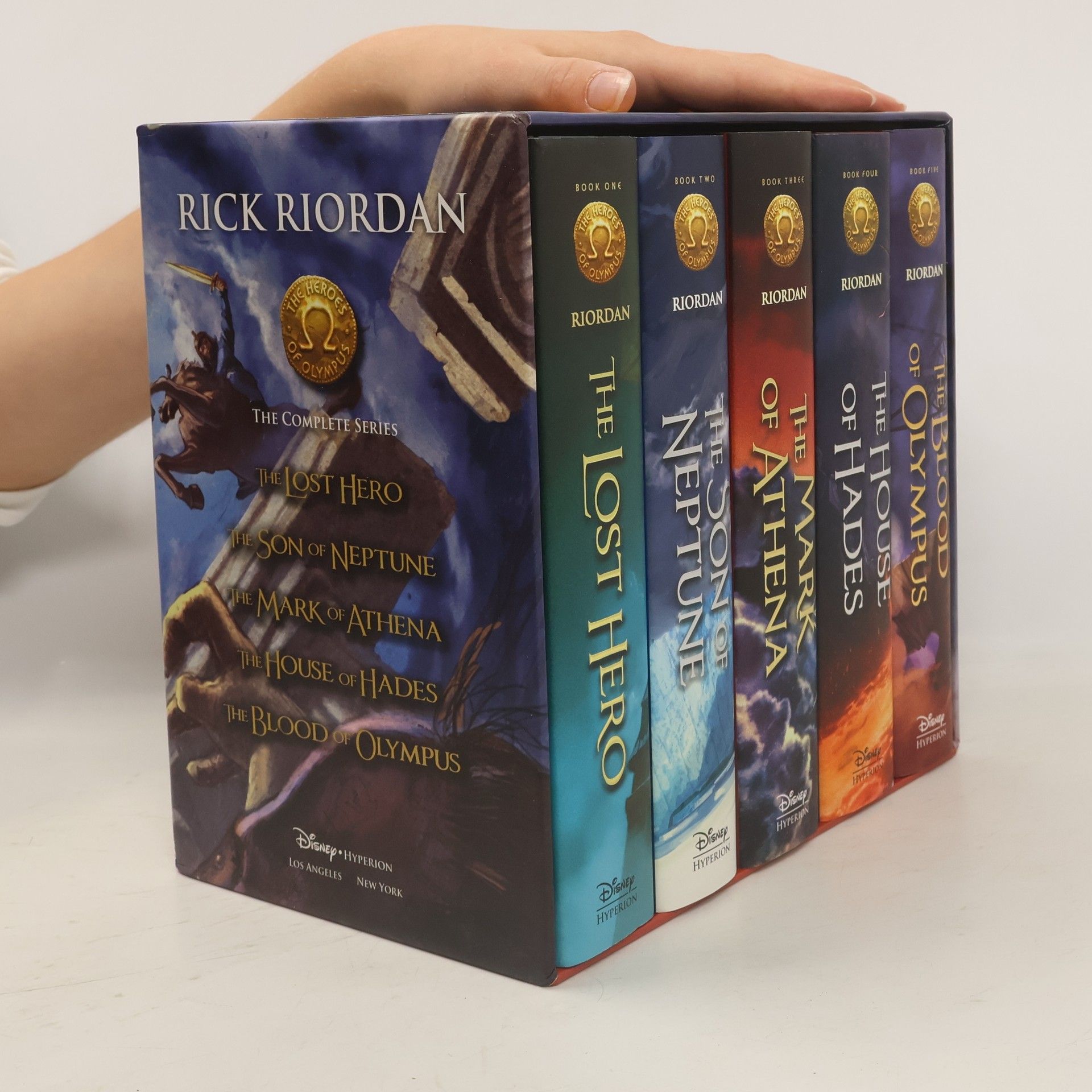 Rick Riordan The Heroes of Olympus Hardcover Boxed Set