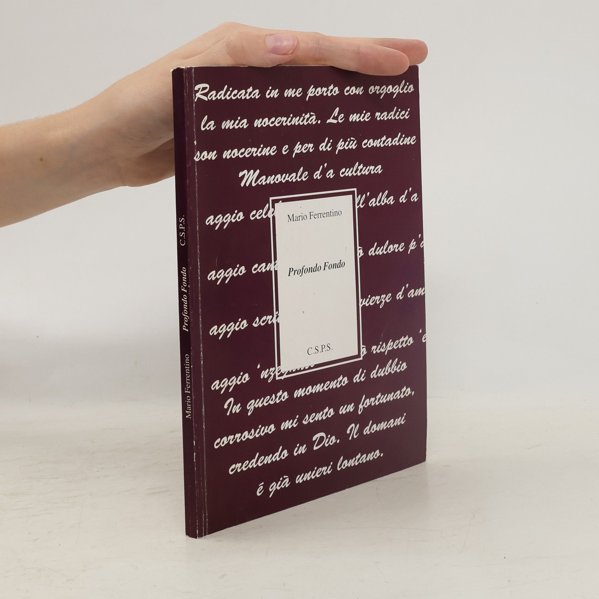 Mario Ferrentino Profondo Fondo