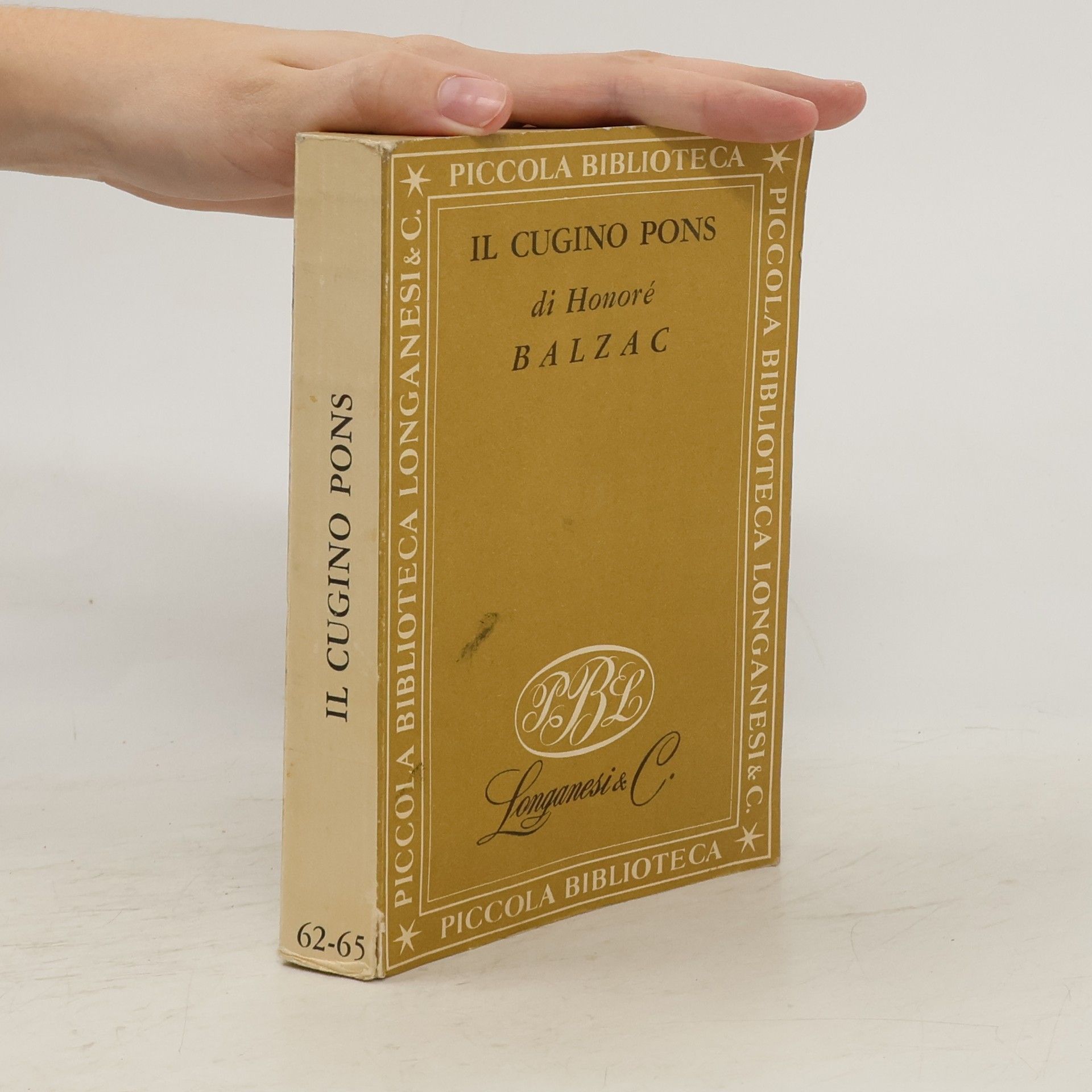 Honoré de Balzac Il cugino Pons