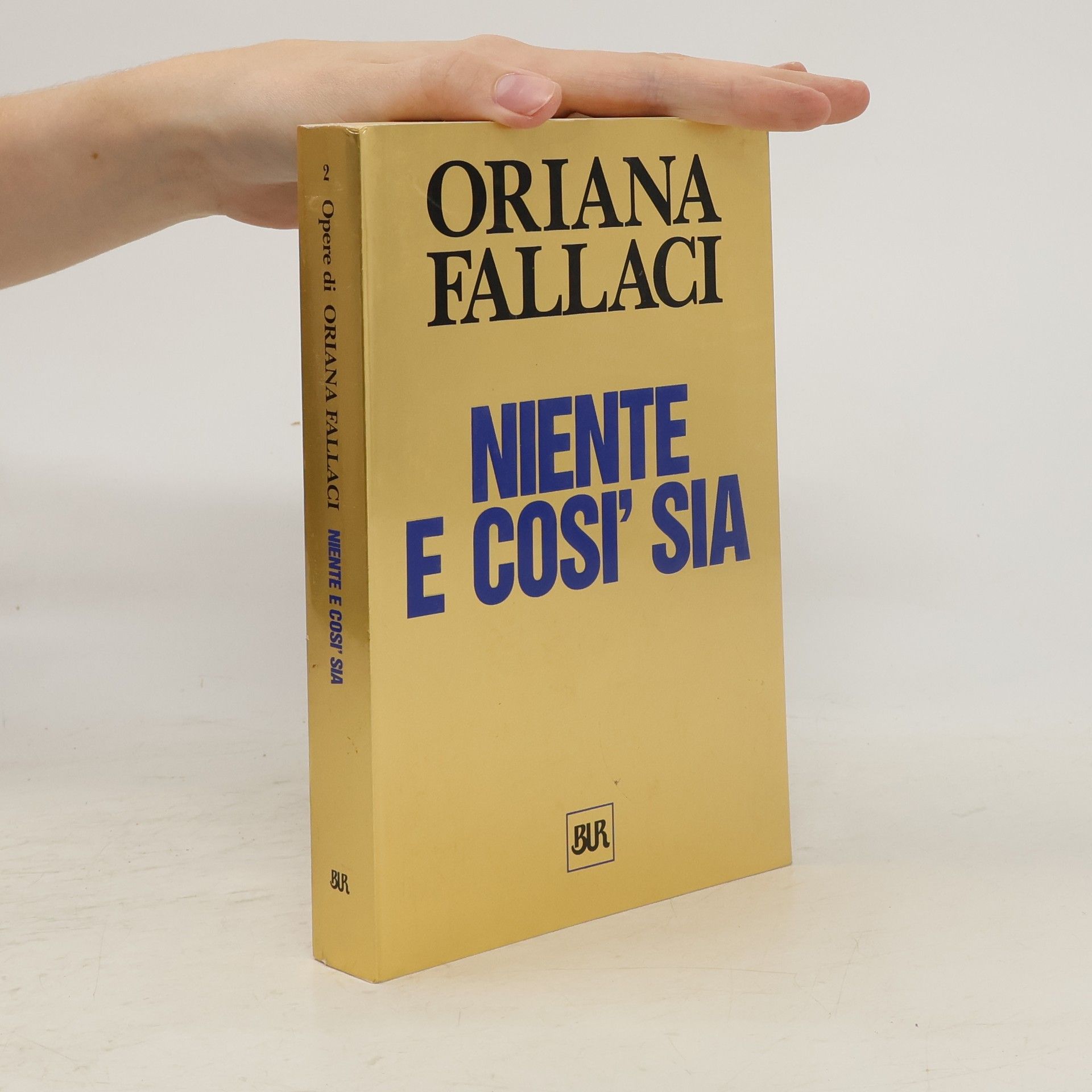 Oriana Fallaci Niente e così sia
