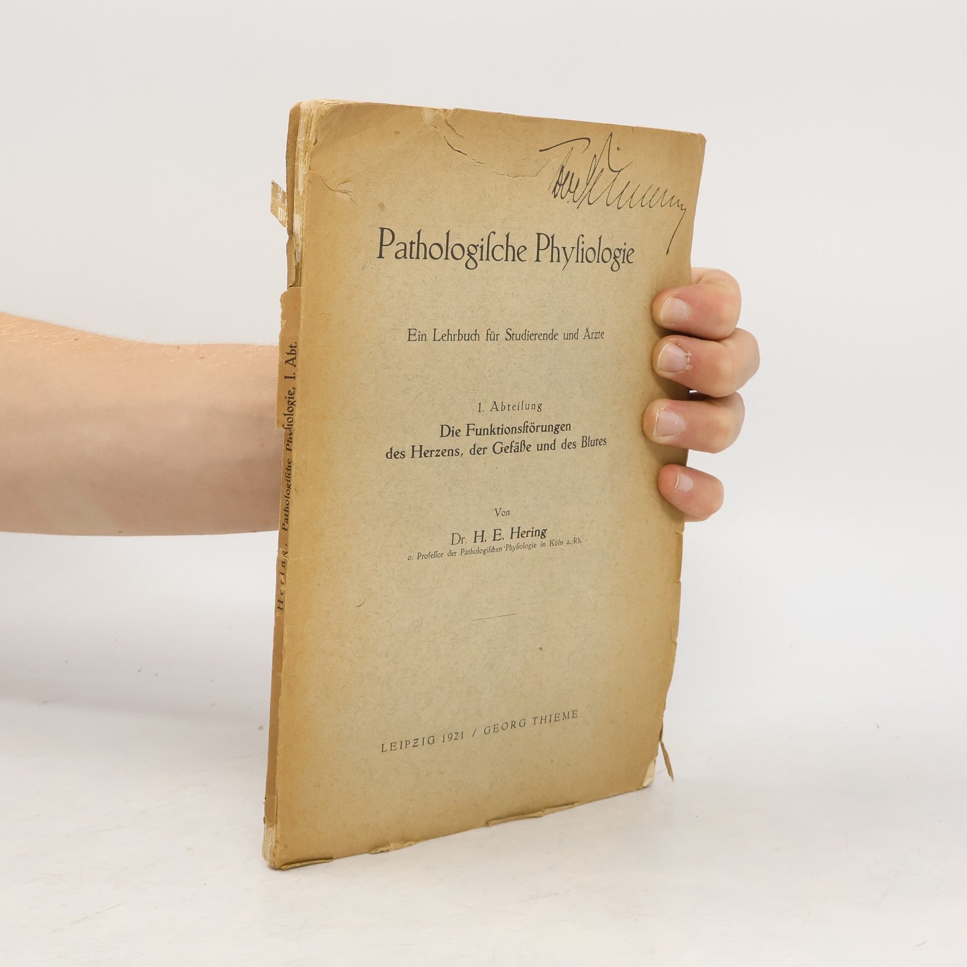H. E. Hering Pathologische Physiologie