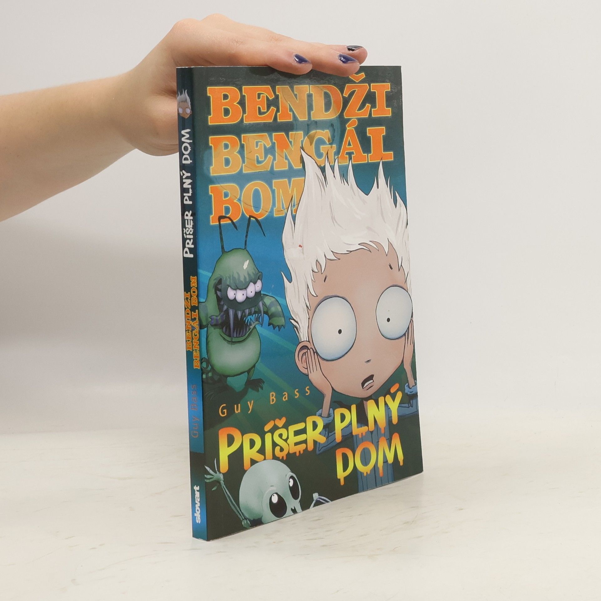 Guy Bass Bendži Bengál Bom, príšer plný dom