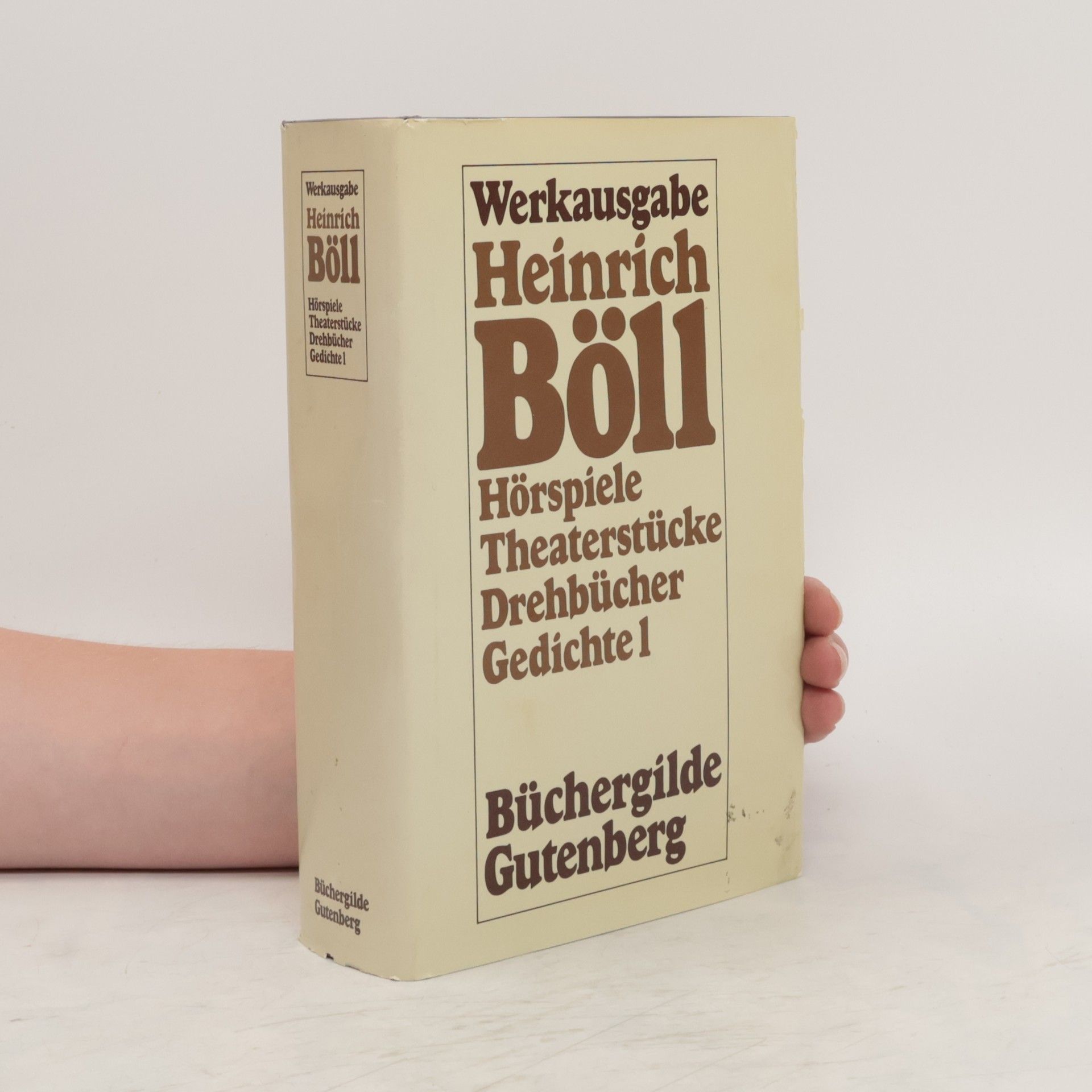 Heinrich Böll Hörspiele, Theaterstücke, Drehbücher, Gedichte 1