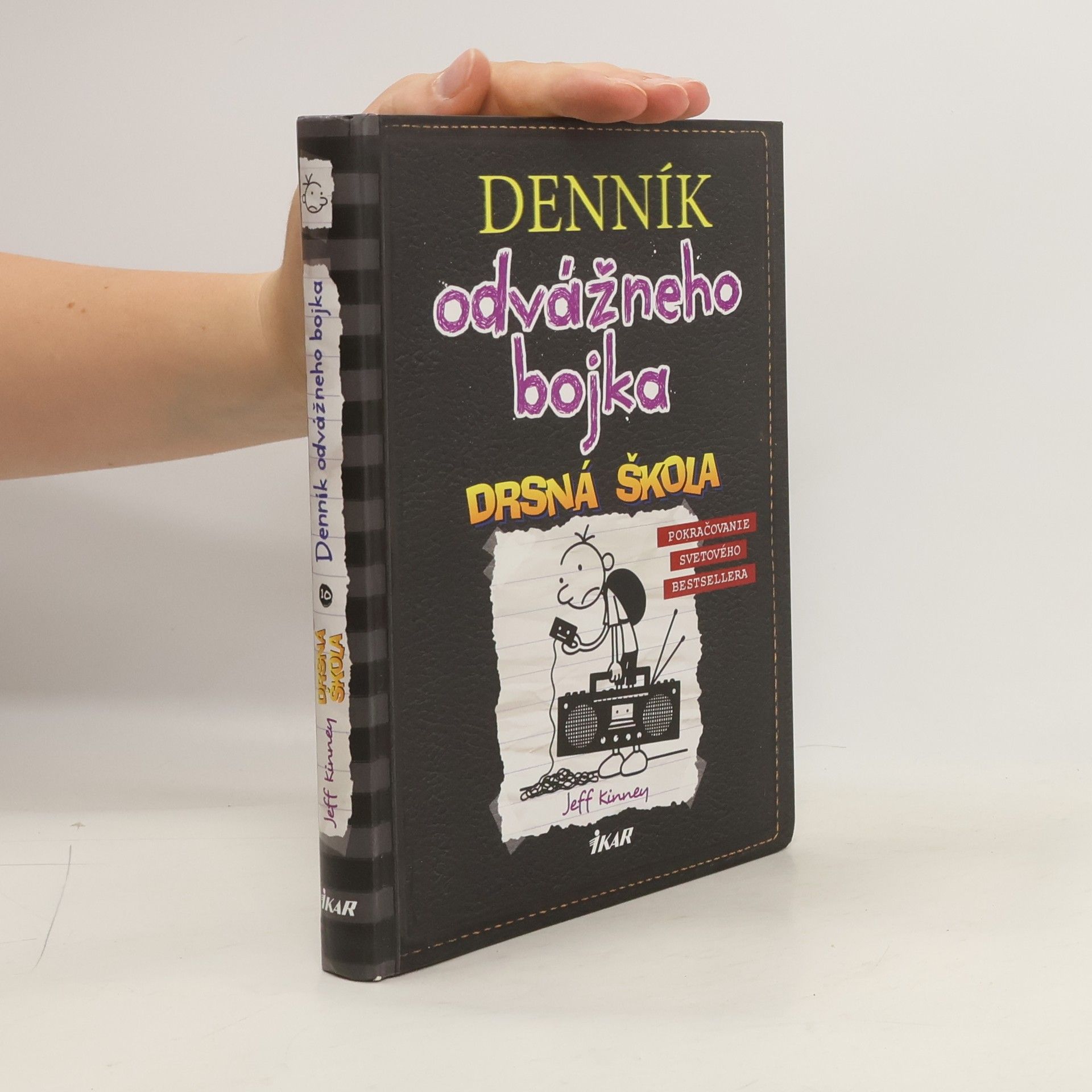 Jeff Kinney Denník odvážneho bojka 10. Drsná škola