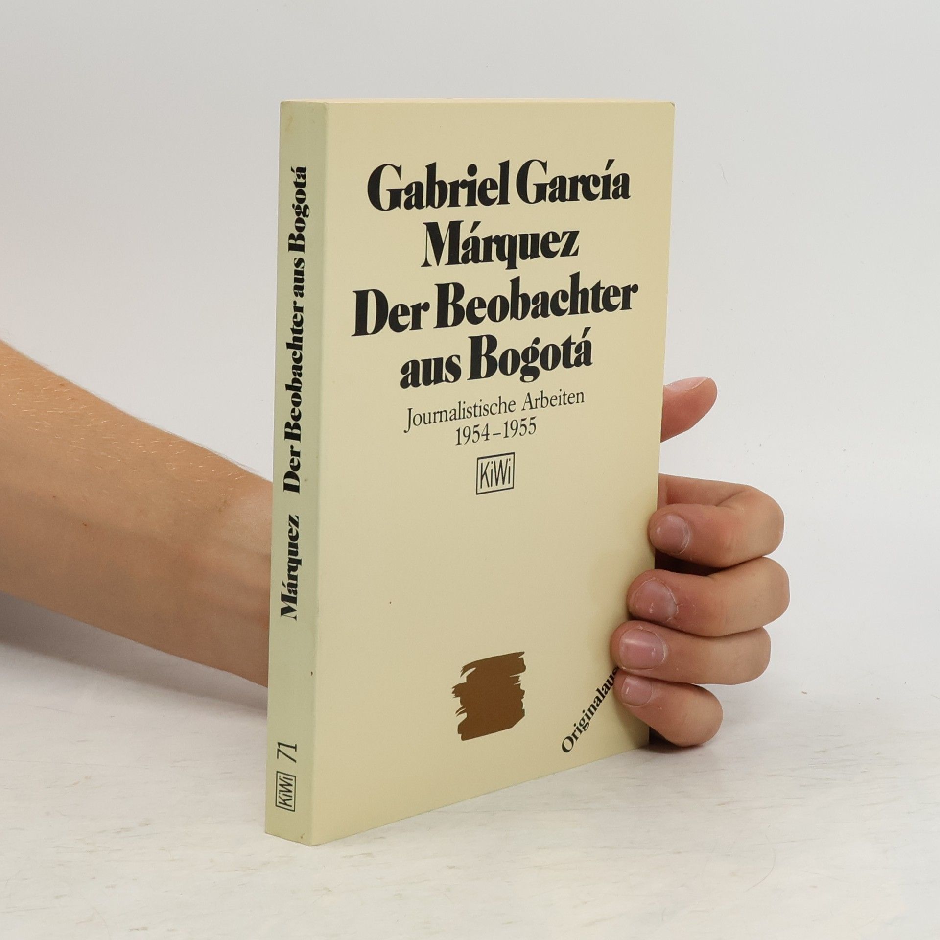 Gabriel García Márquez Der Beobachter aus Bogotá