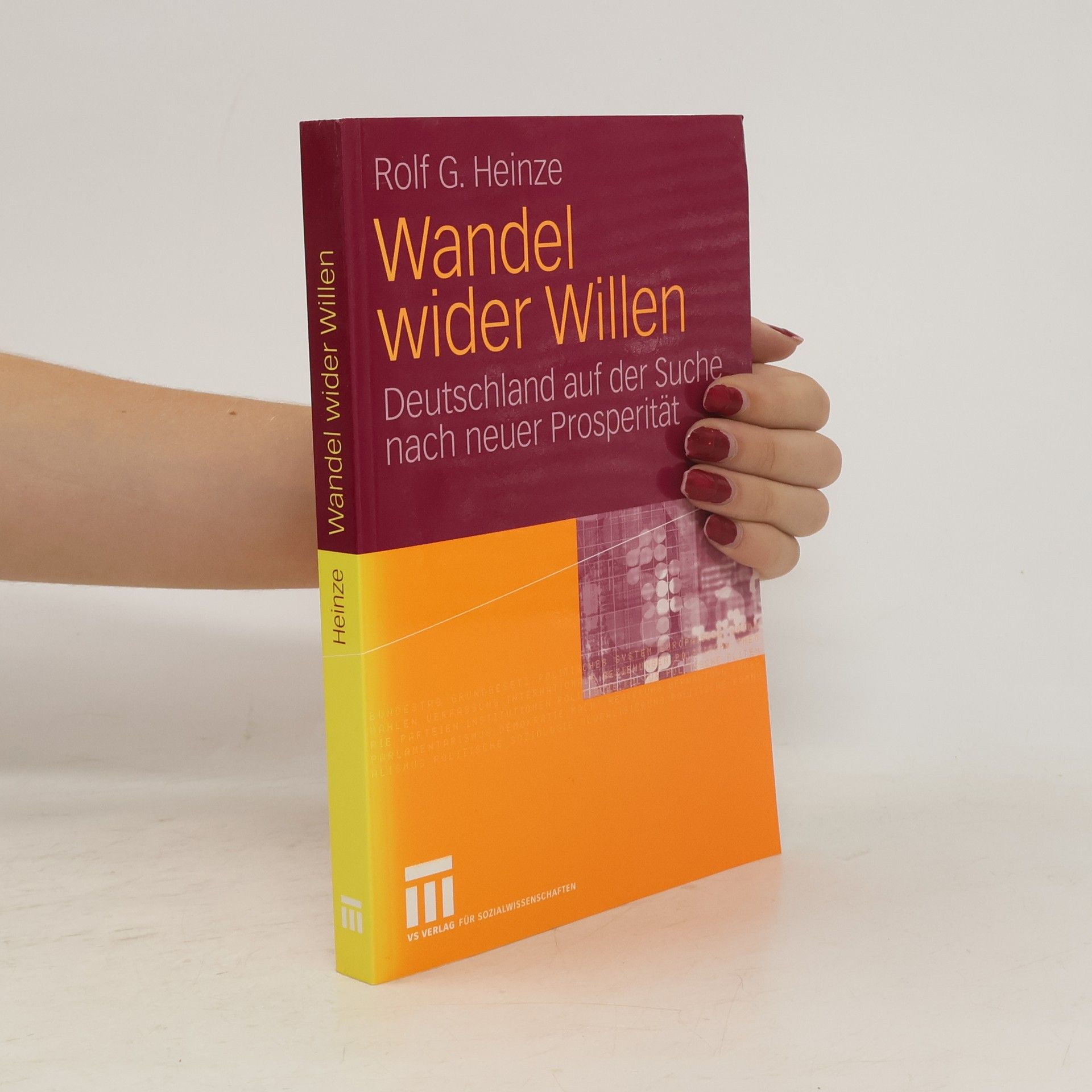 Rolf G. Heinze Wandel wider Willen