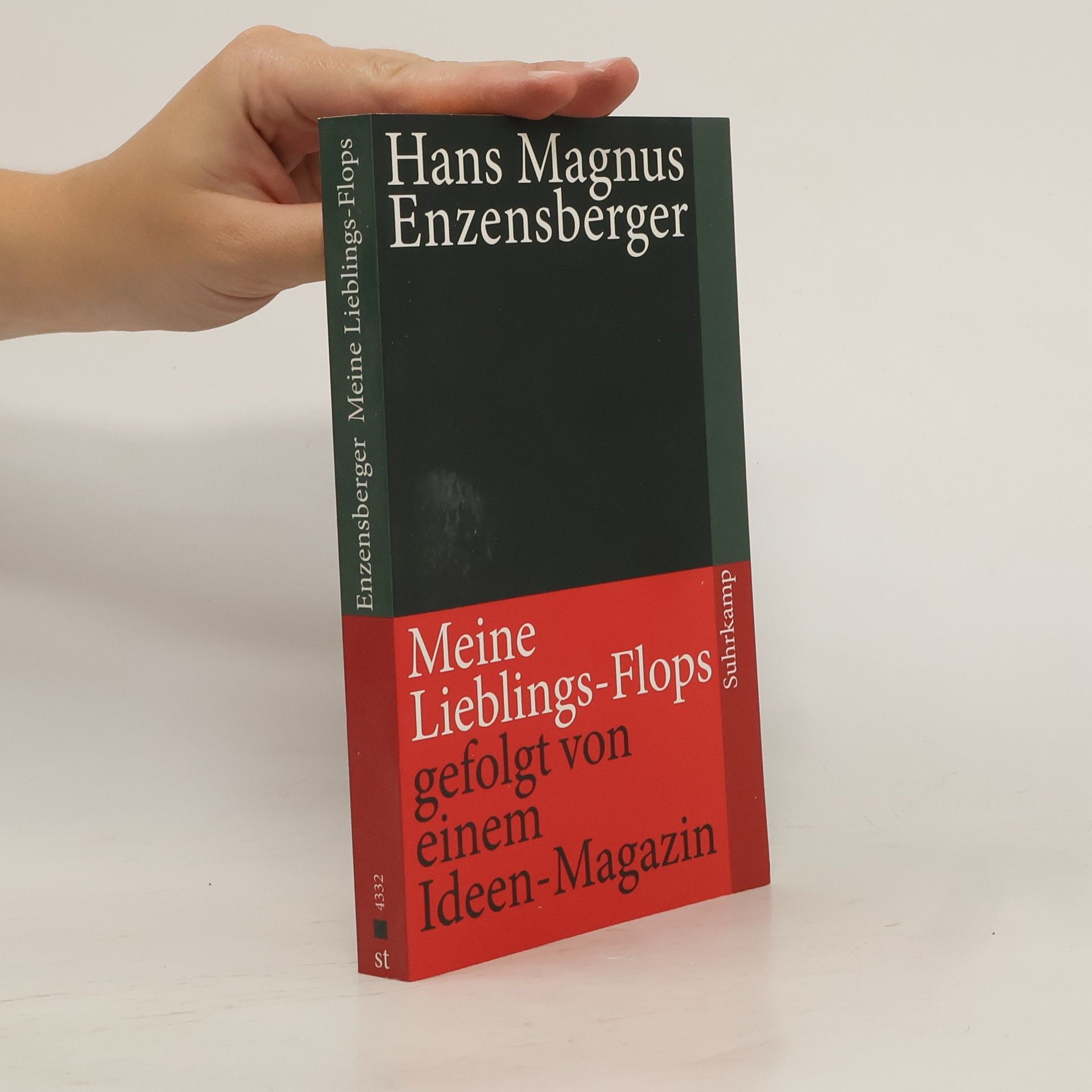 Hans Magnus Enzensberger Meine Lieblings-Flops, gefolgt von einem Ideen-Magazin
