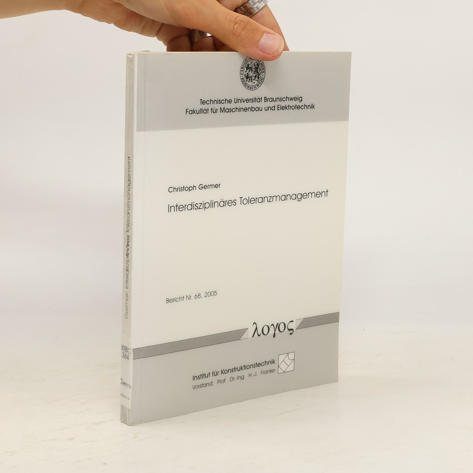 Christoph Germer Interdisziplinäres Toleranzmanagement