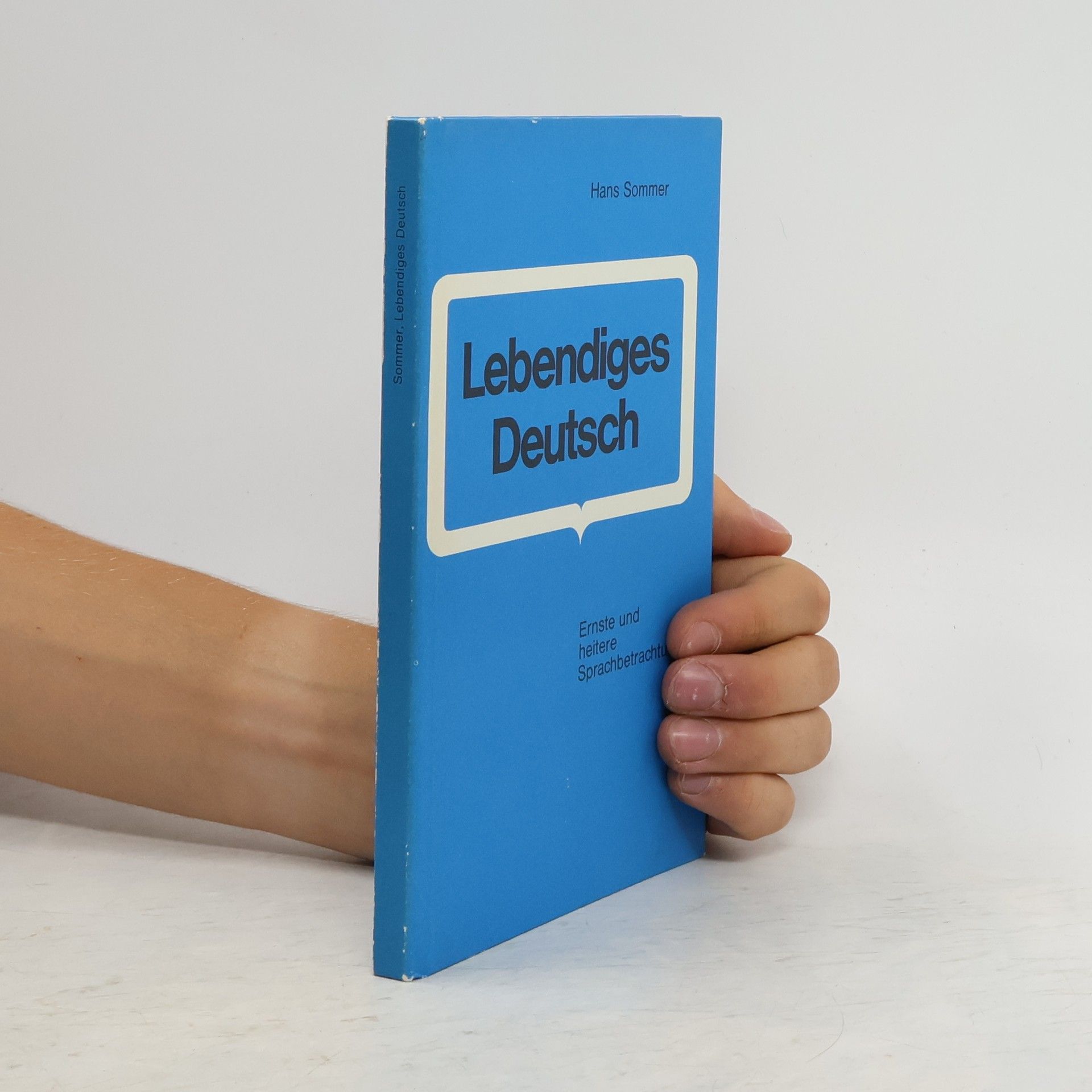 Hans Sommer Lebendiges Deutsch
