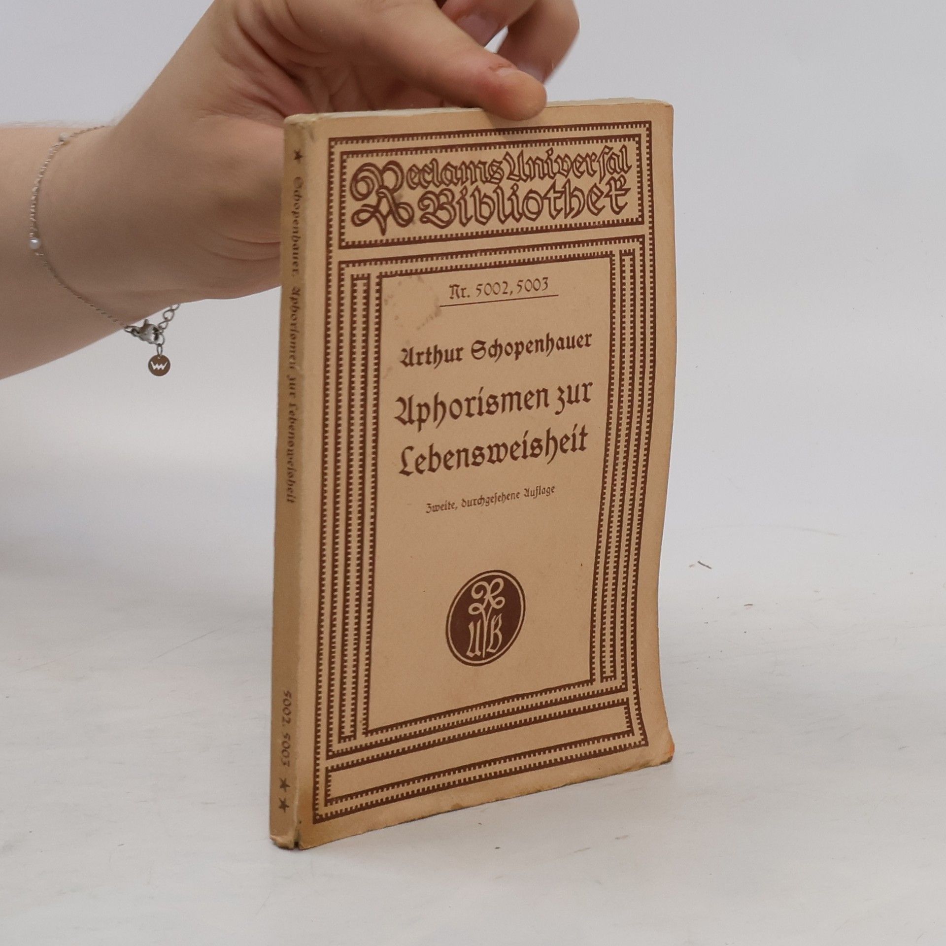 Arthur Schopenhauer Aphorismen zur Lebensweisheit