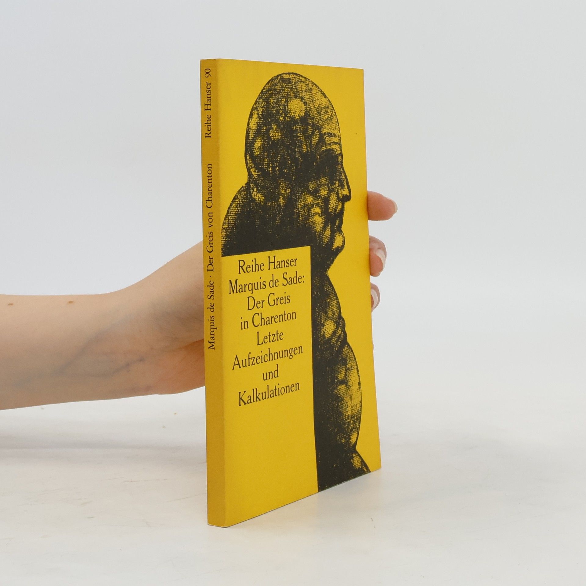 Donatien Alphonse François marquis de Sade Der Greis in Charenton