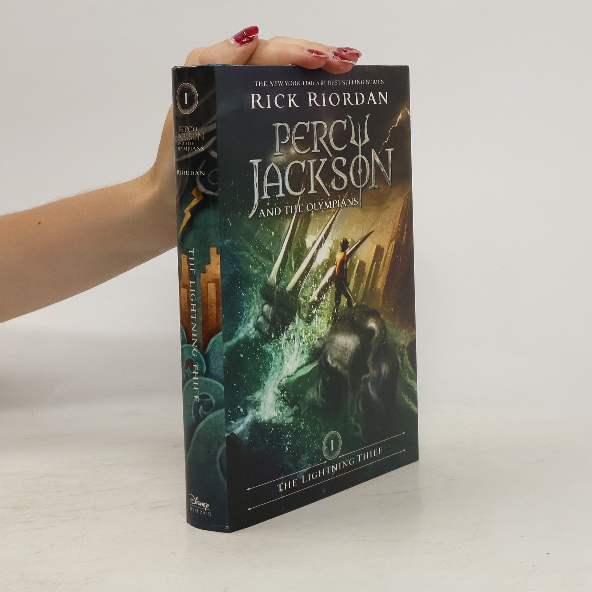 Rick Riordan Percy Jackson, The Lightning Thief. Diebe im Olymp, englische Ausgabe