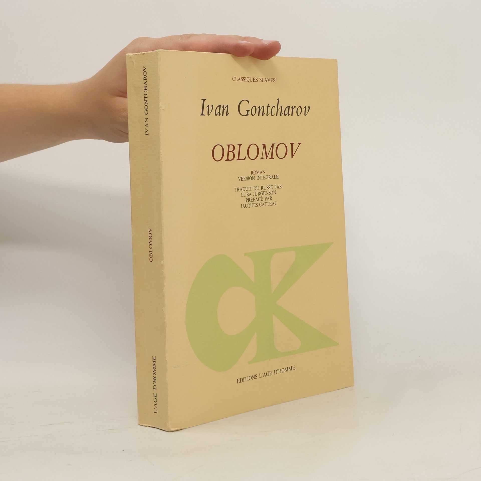 Ivan Alexandrovitch Gontcharov Oblomov