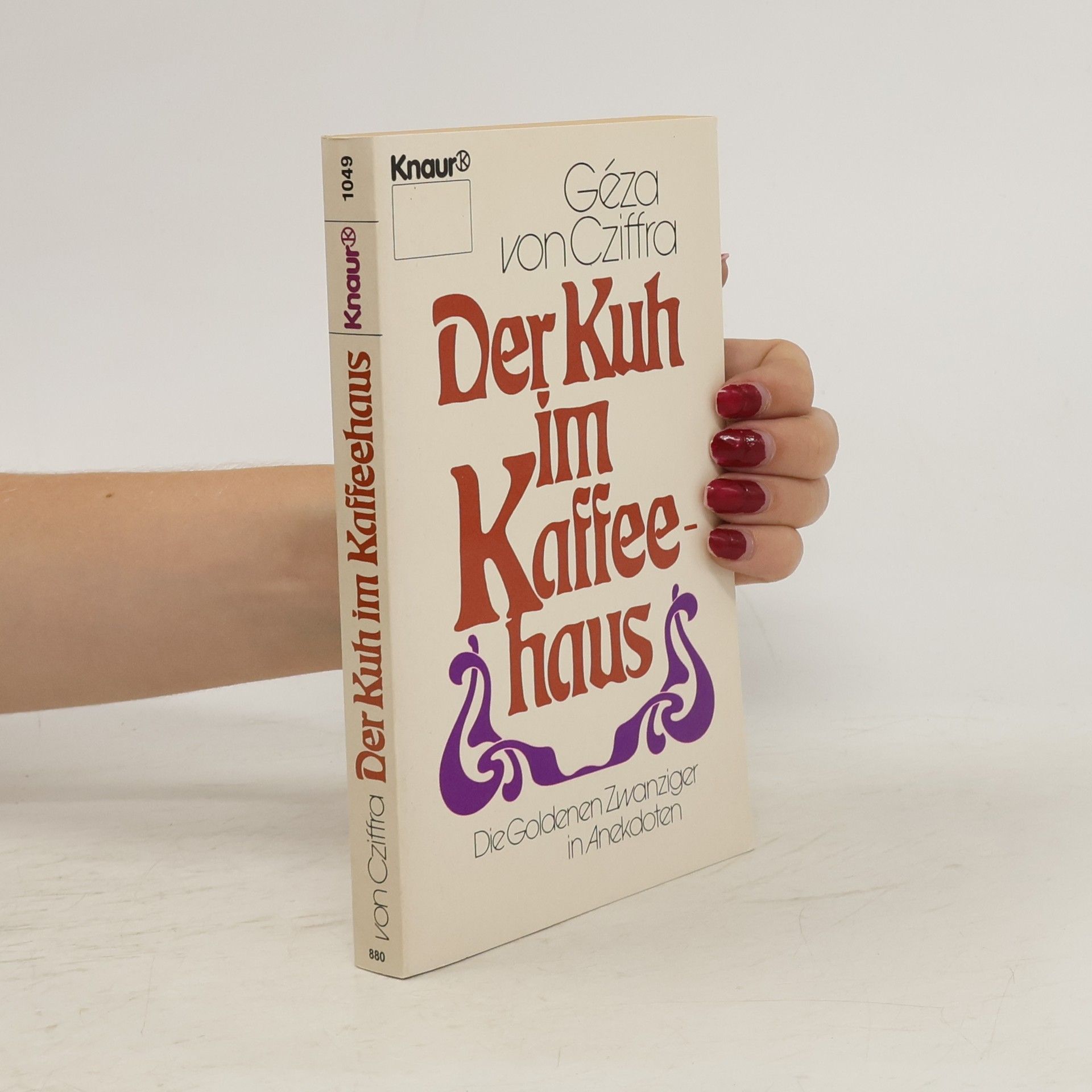 Géza von Cziffra Der Kuh im Kaffeehaus