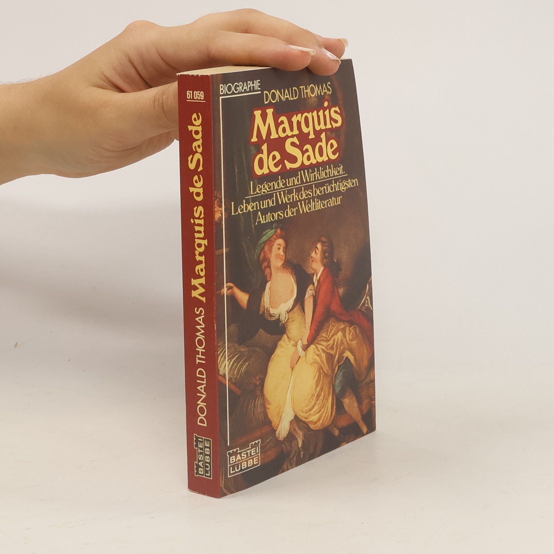 Donald Serrell Thomas Marquis de Sade