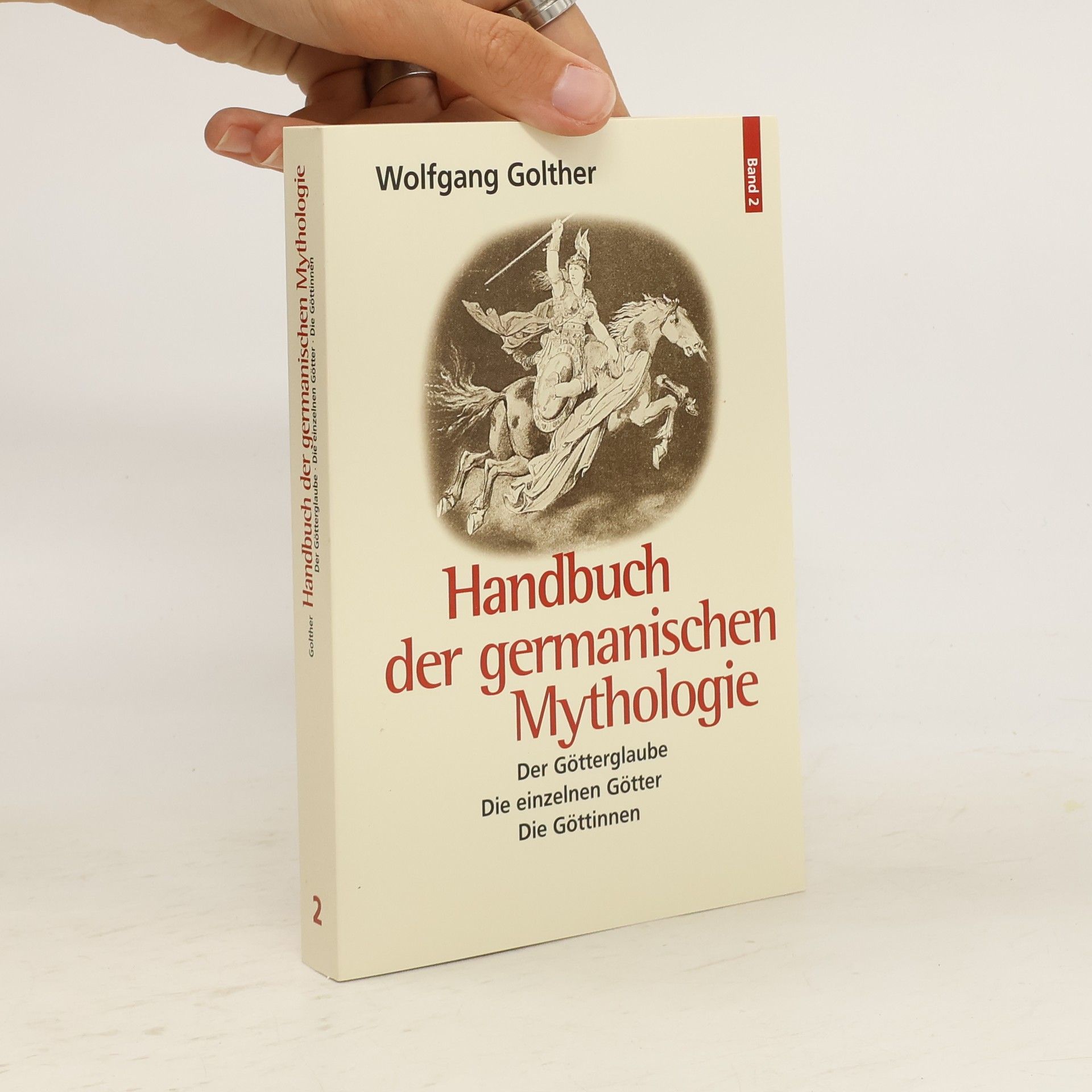 Wolfgang Golther Handbuch der germanischen Mythologie 2