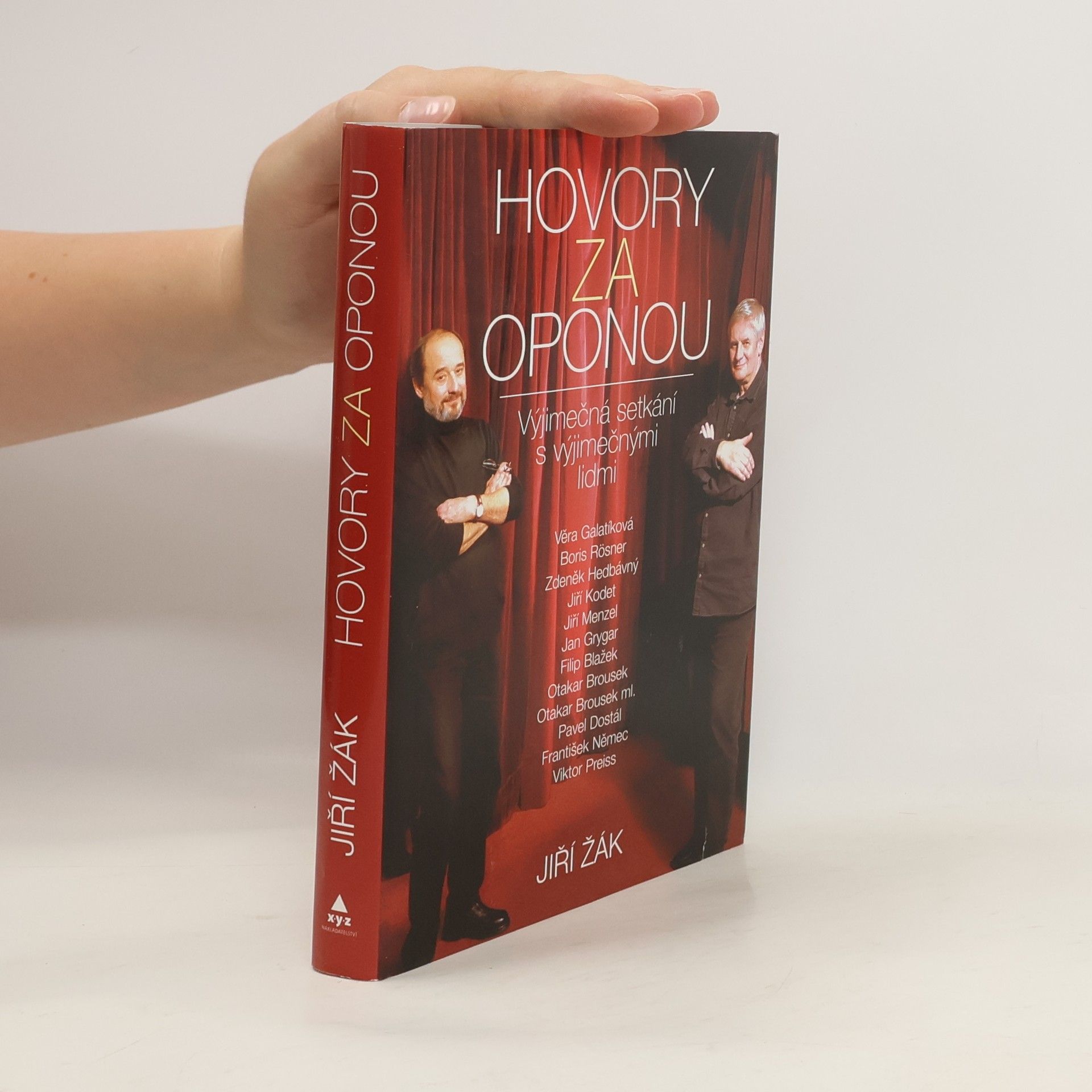 Jiří Žák Hovory za oponou. Výjimečná setkání s výjimečnými lidmi