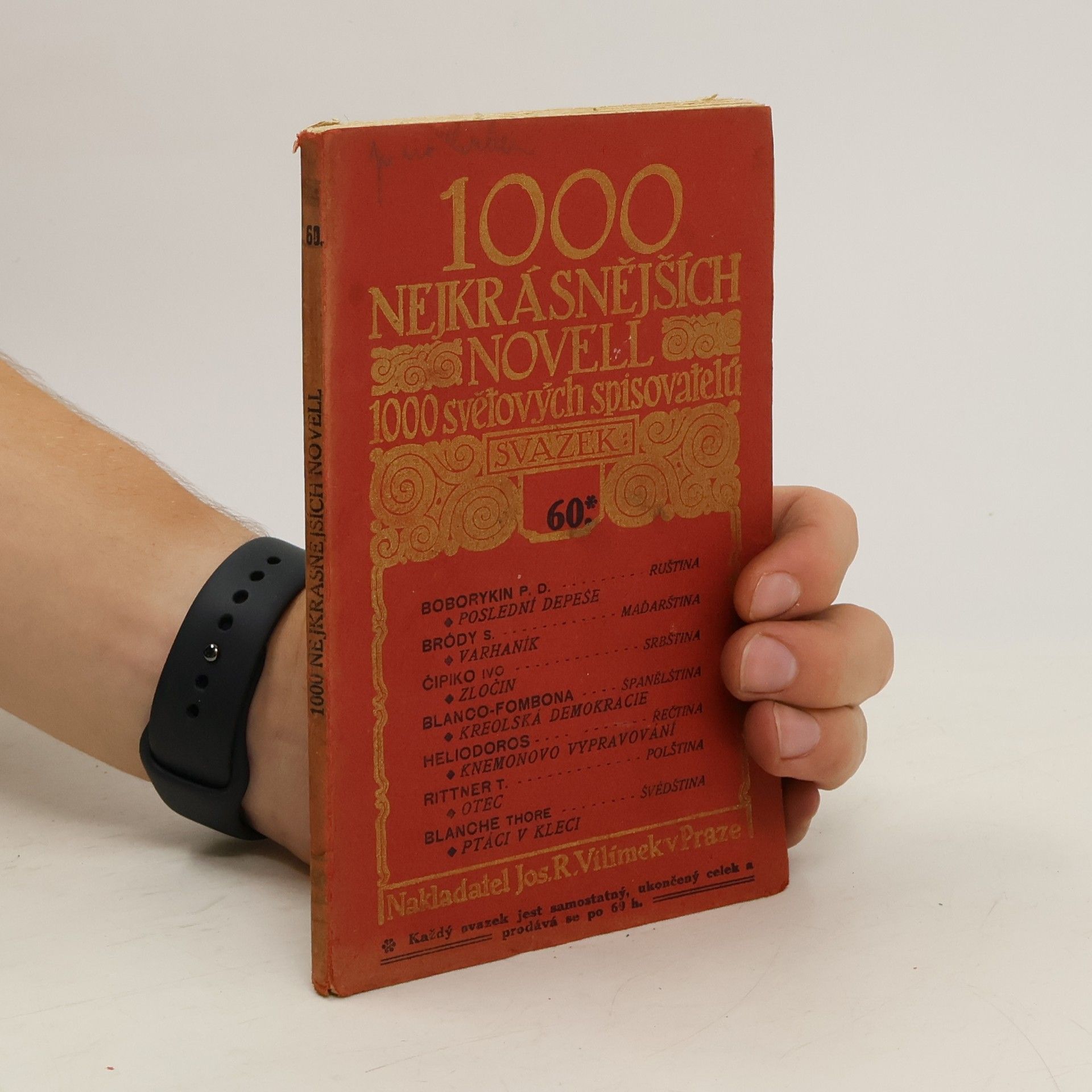 Collectif d'auteurs 1000 nejkrásnějších novel