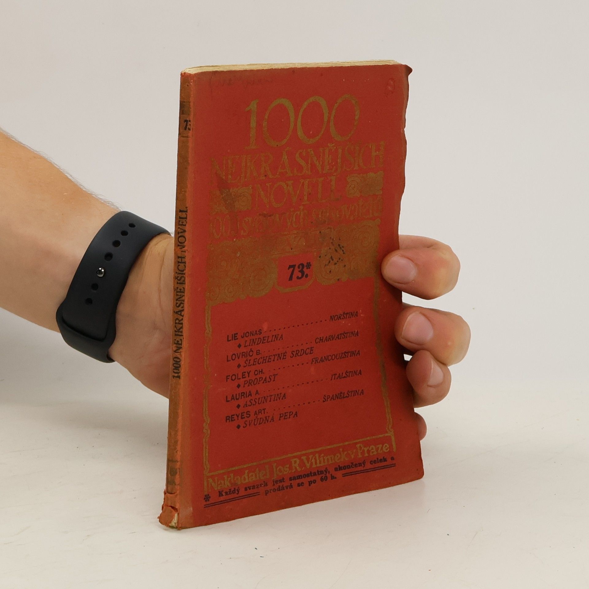 František Sekanina 1000 nejkrásnějších novell 1000 světových spisovatelů. sv. 73