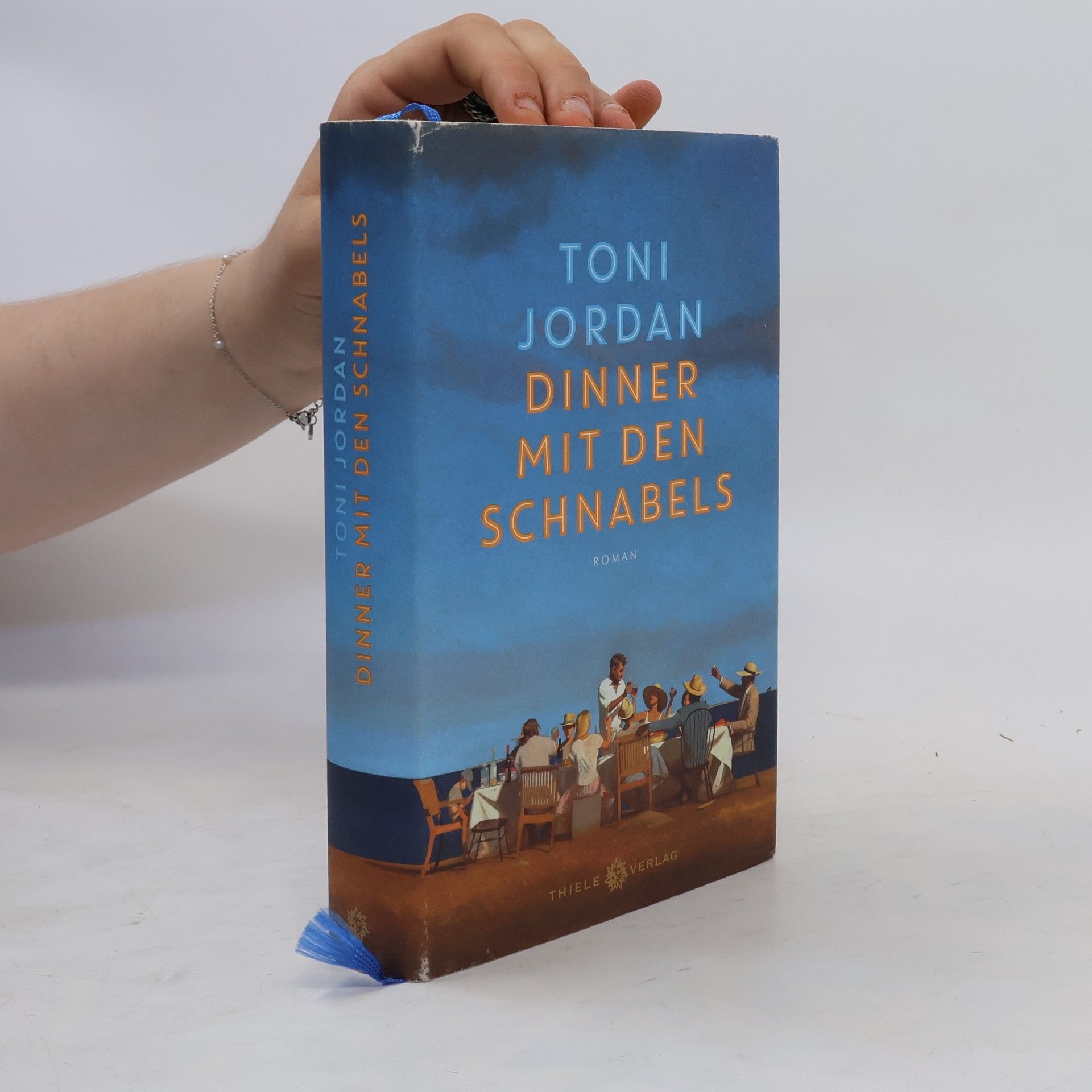 Toni Jordan Dinner mit den Schnabels