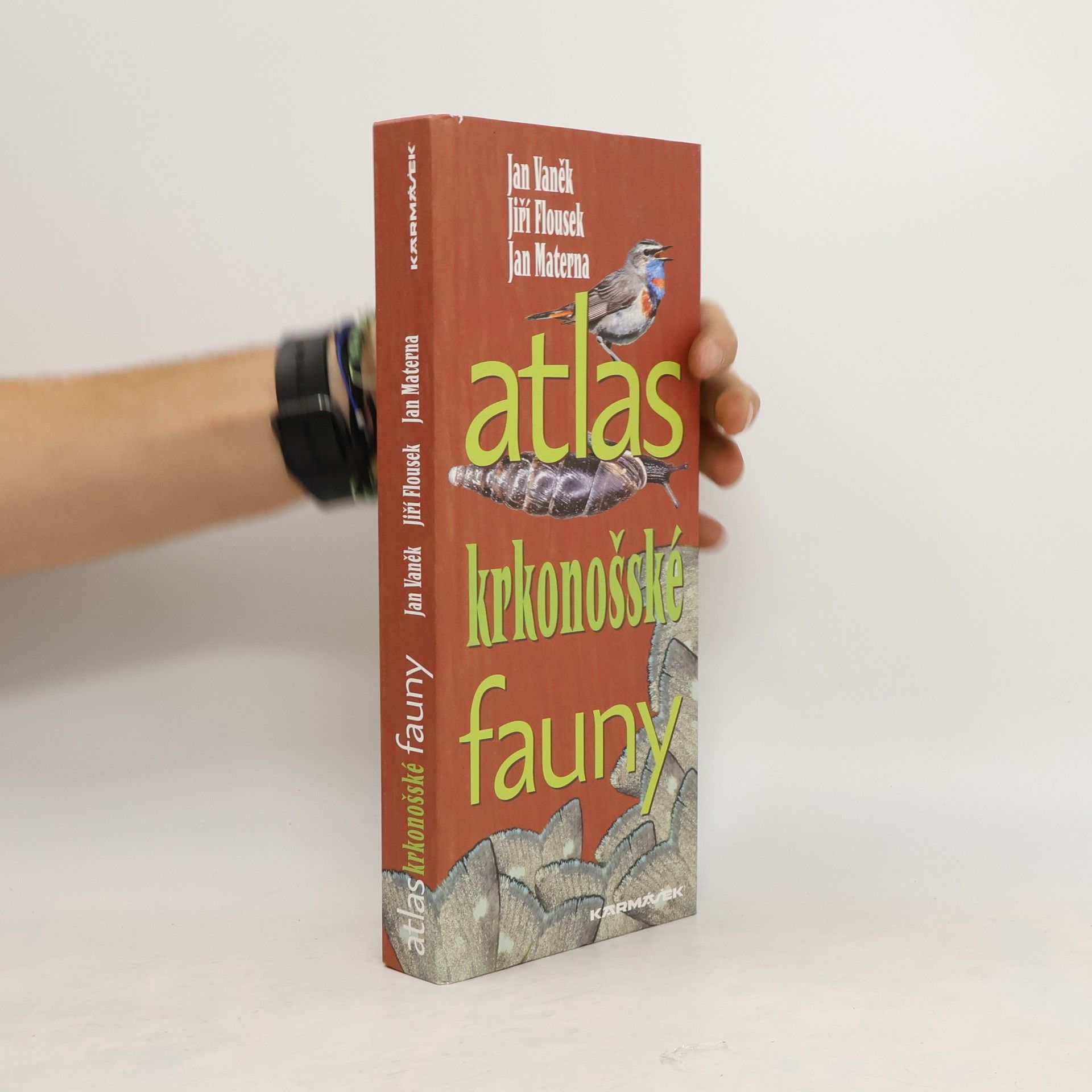 Jiří Flousek Atlas krkonošské fauny