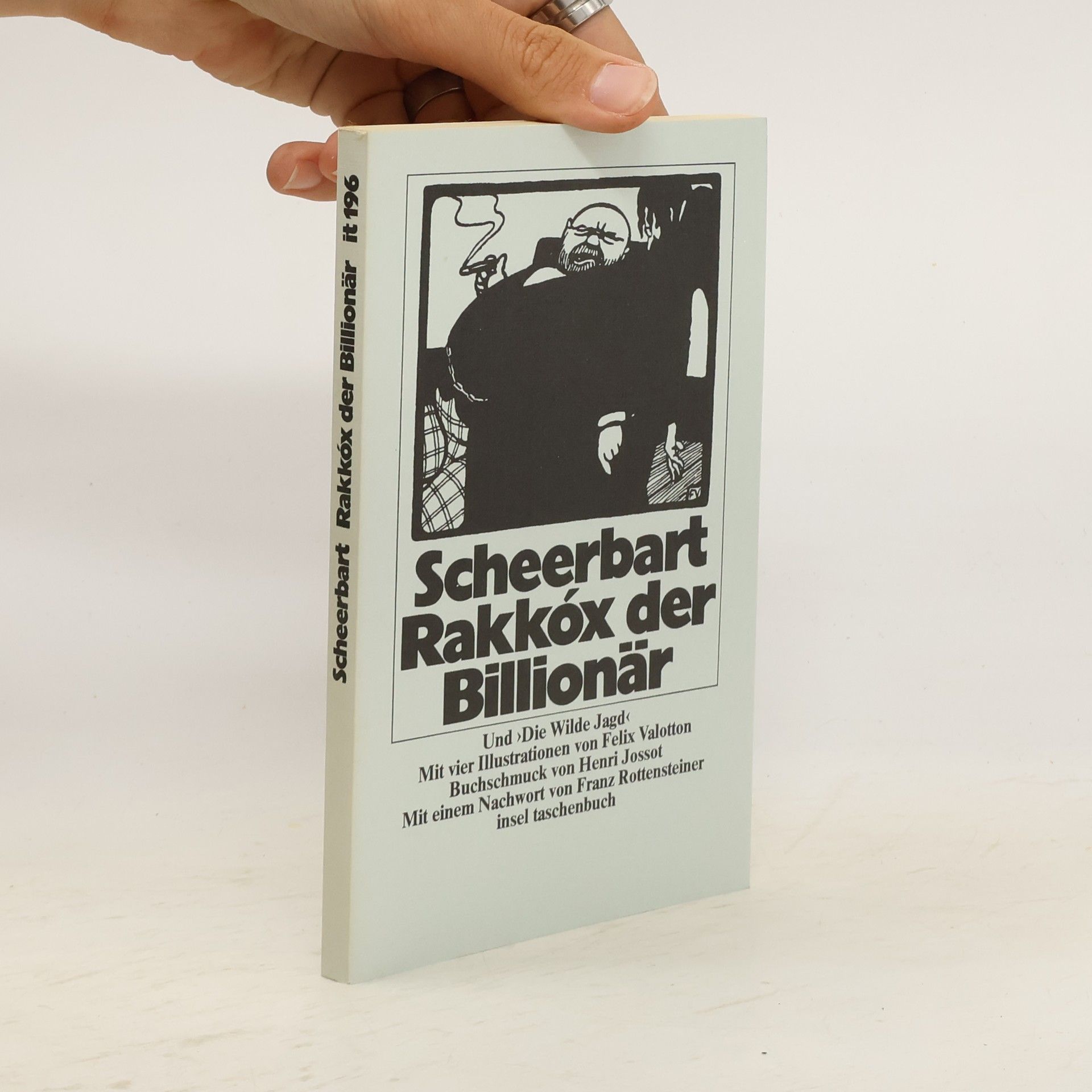 Paul Scheerbart Rakkóx der Billionär