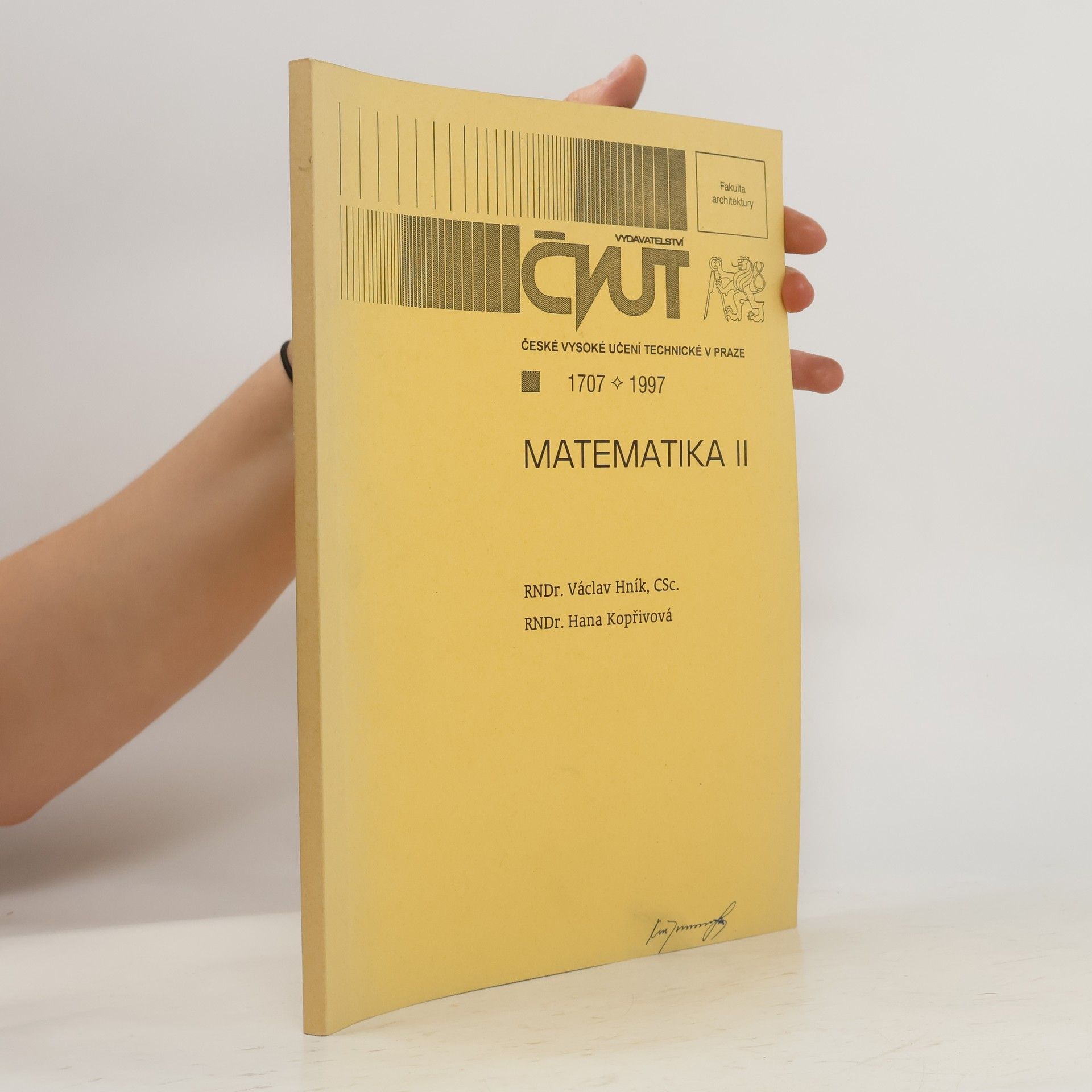 Václav Hník Matematika II