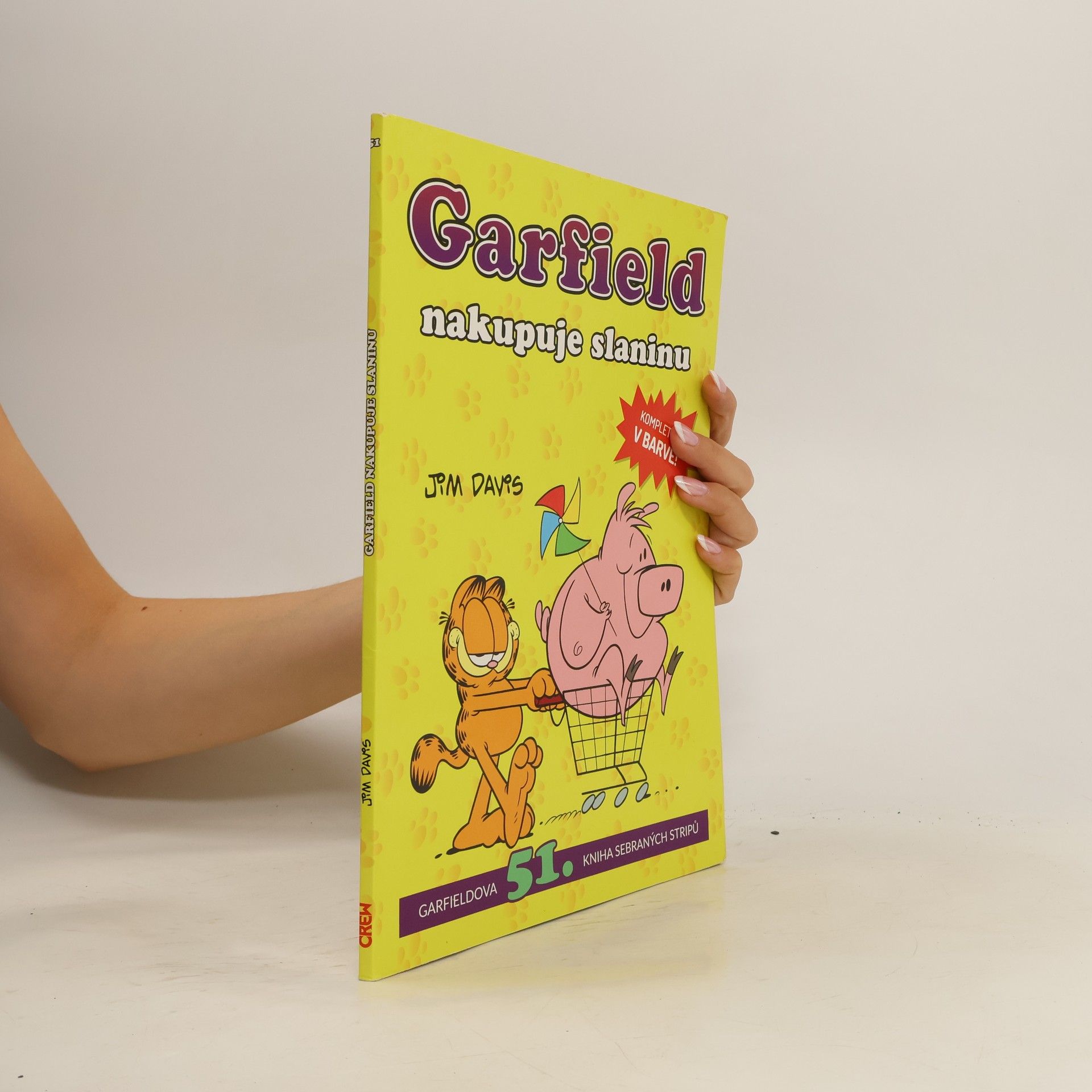 Jim Davis Garfield nakupuje slaninu