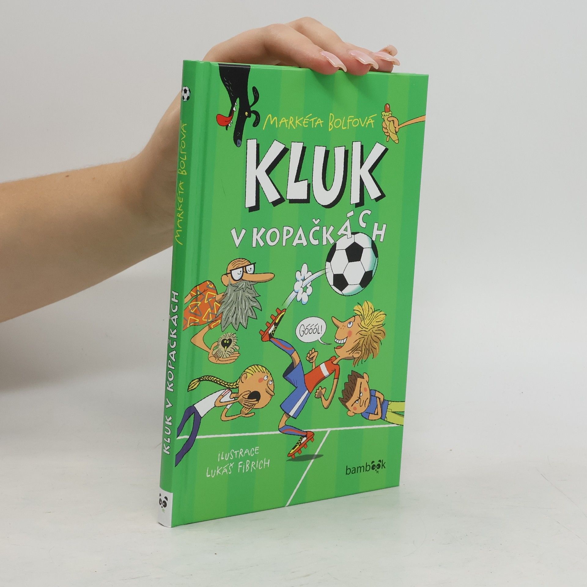 Lukáš Fibrich Kluk v kopačkách