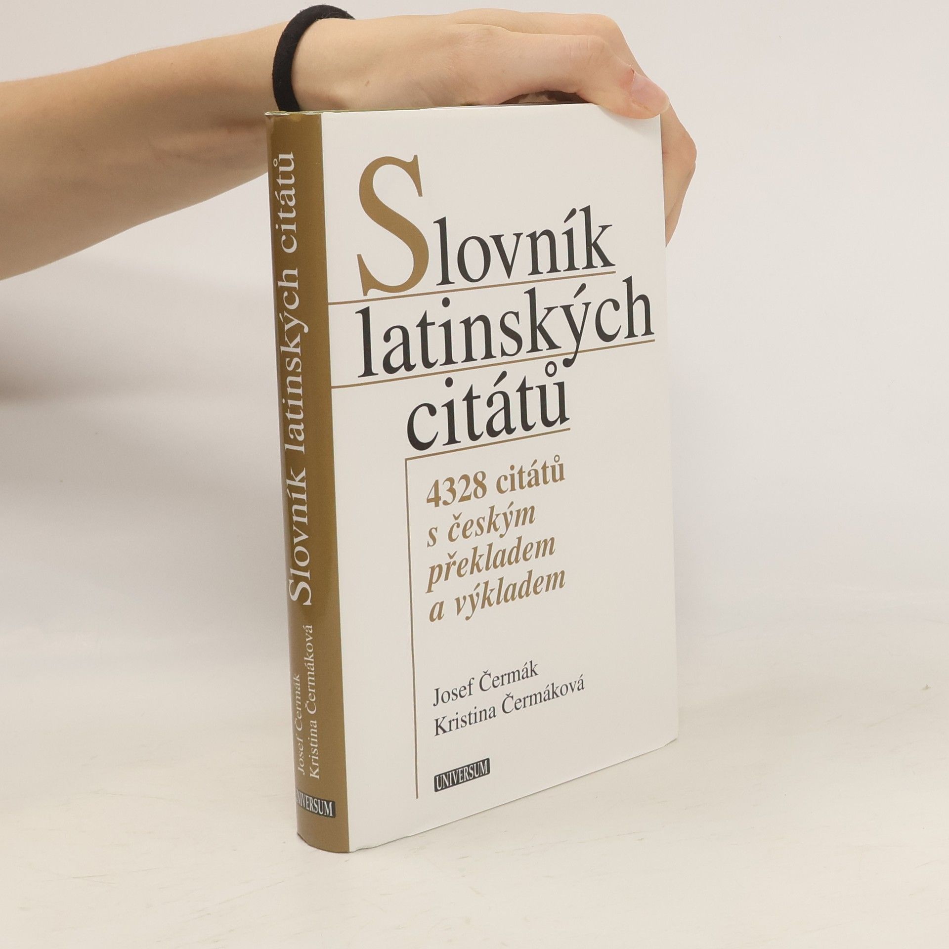 Josef Čermák Slovník latinských citátů - 4328 citátů s českým překladem a výkladem