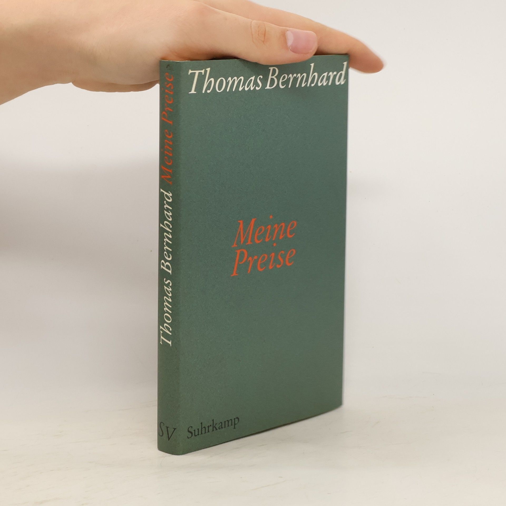 Thomas Bernhard Meine Preise
