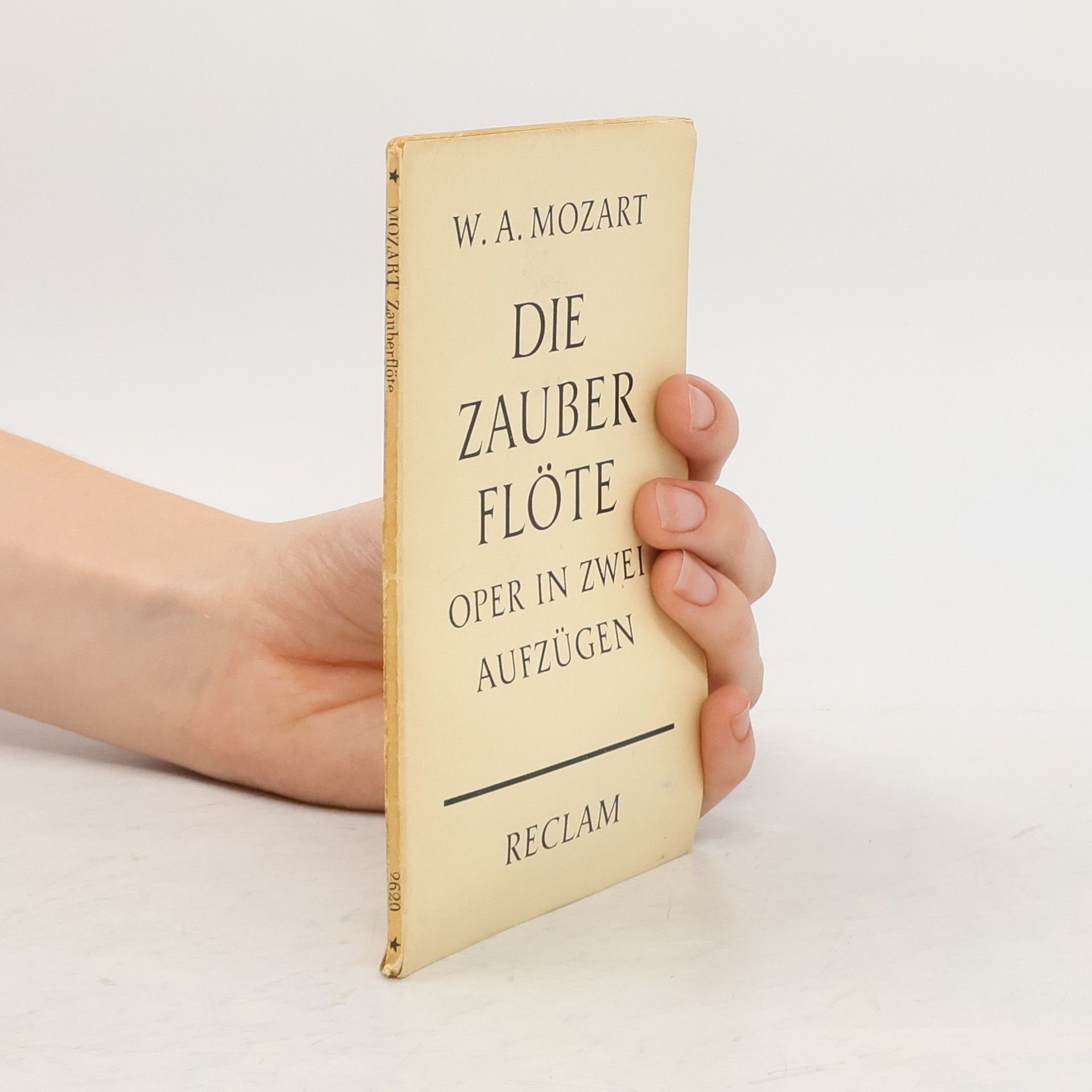 Wolfgang Amadeus Mozart Die zauber Flöte. Oper in zwei Aufzügen