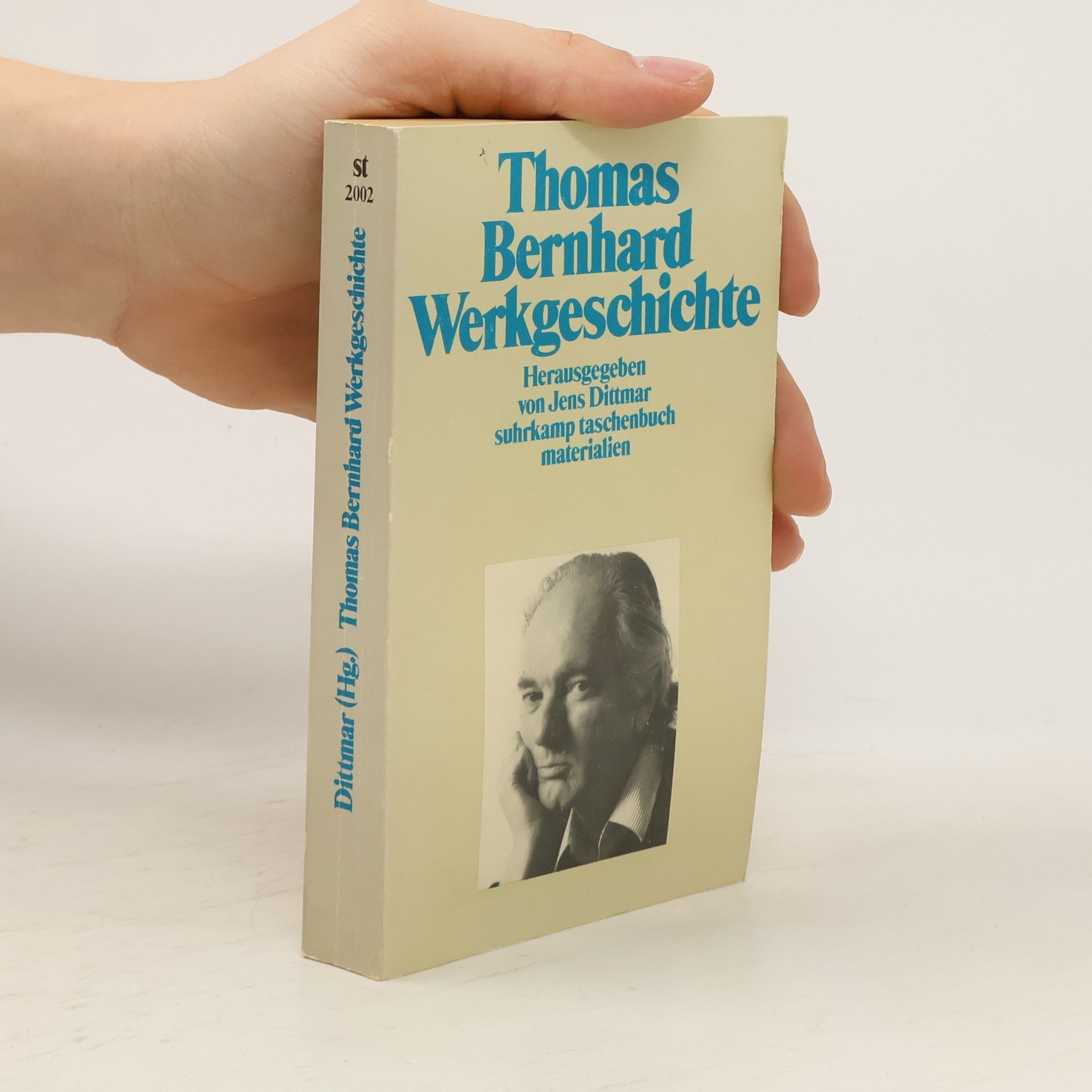 Jens Dittmar Thomas Bernhard, Werkgeschichte