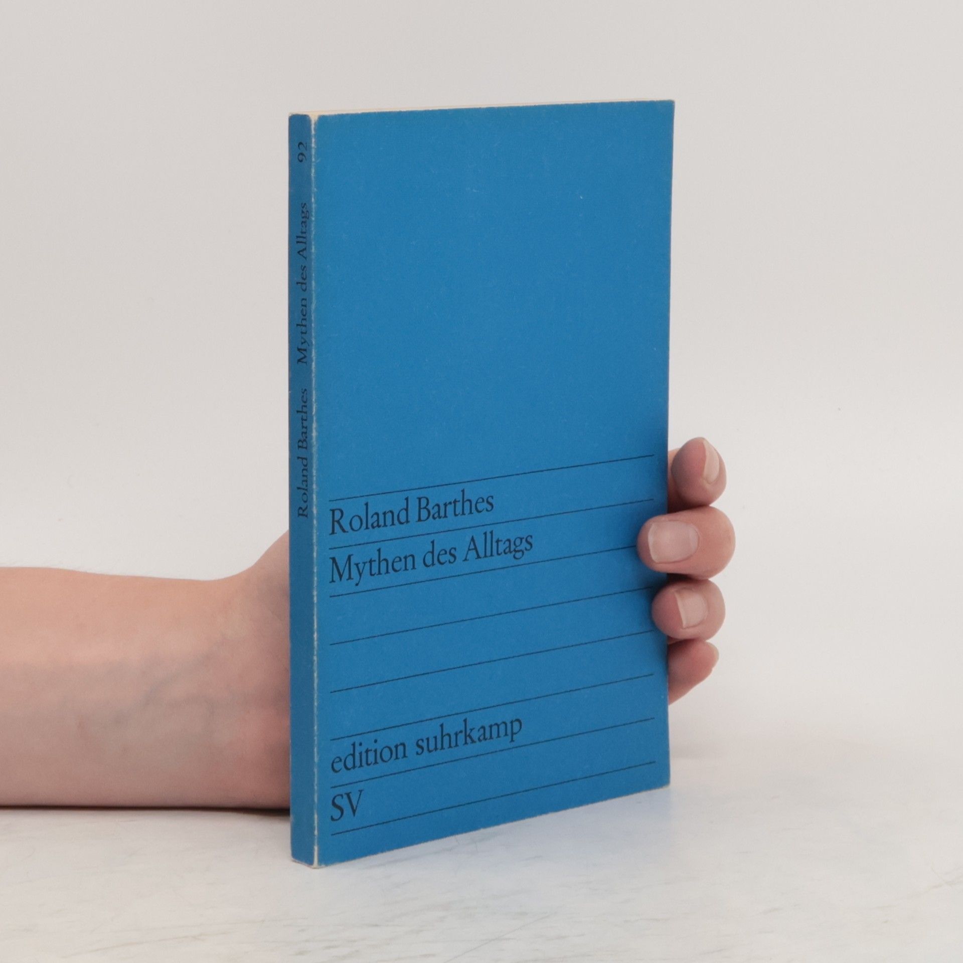 Roland Barthes Mythen des Alltags