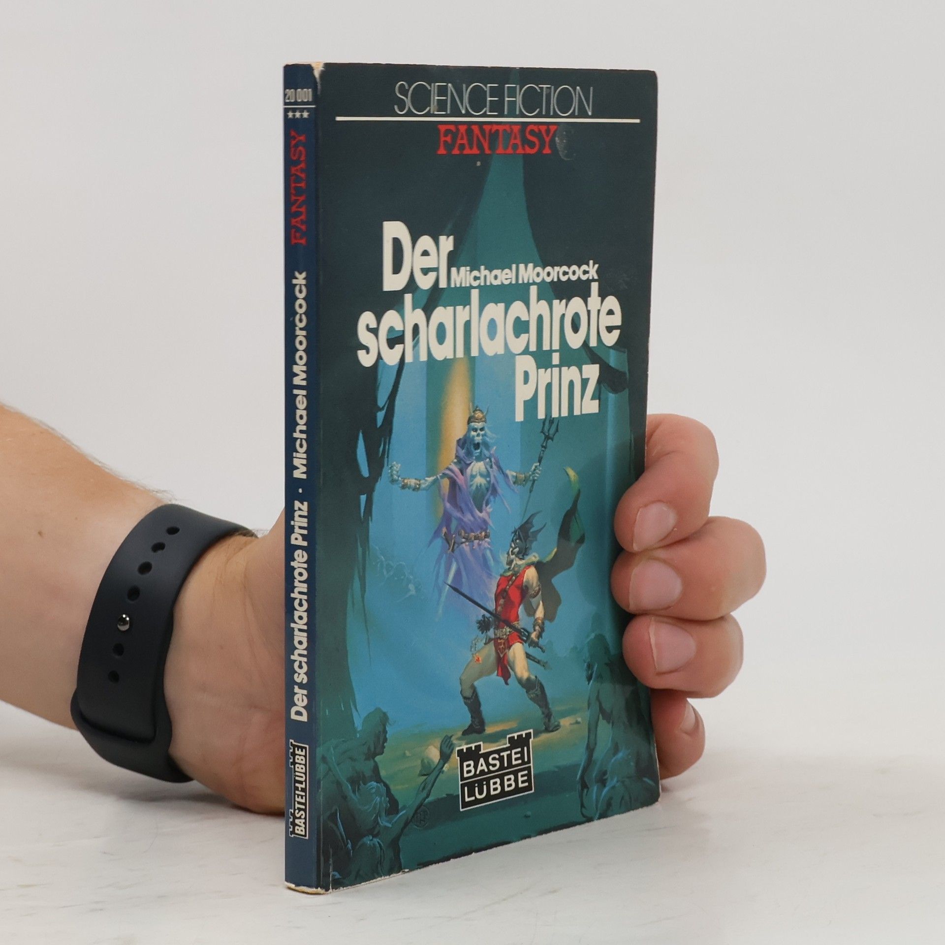 Michael Moorcock Der scharlachrote Prinz. Science Fiction. Fantasy. Bastei Lübbe Taschenbücher, Nr.20001